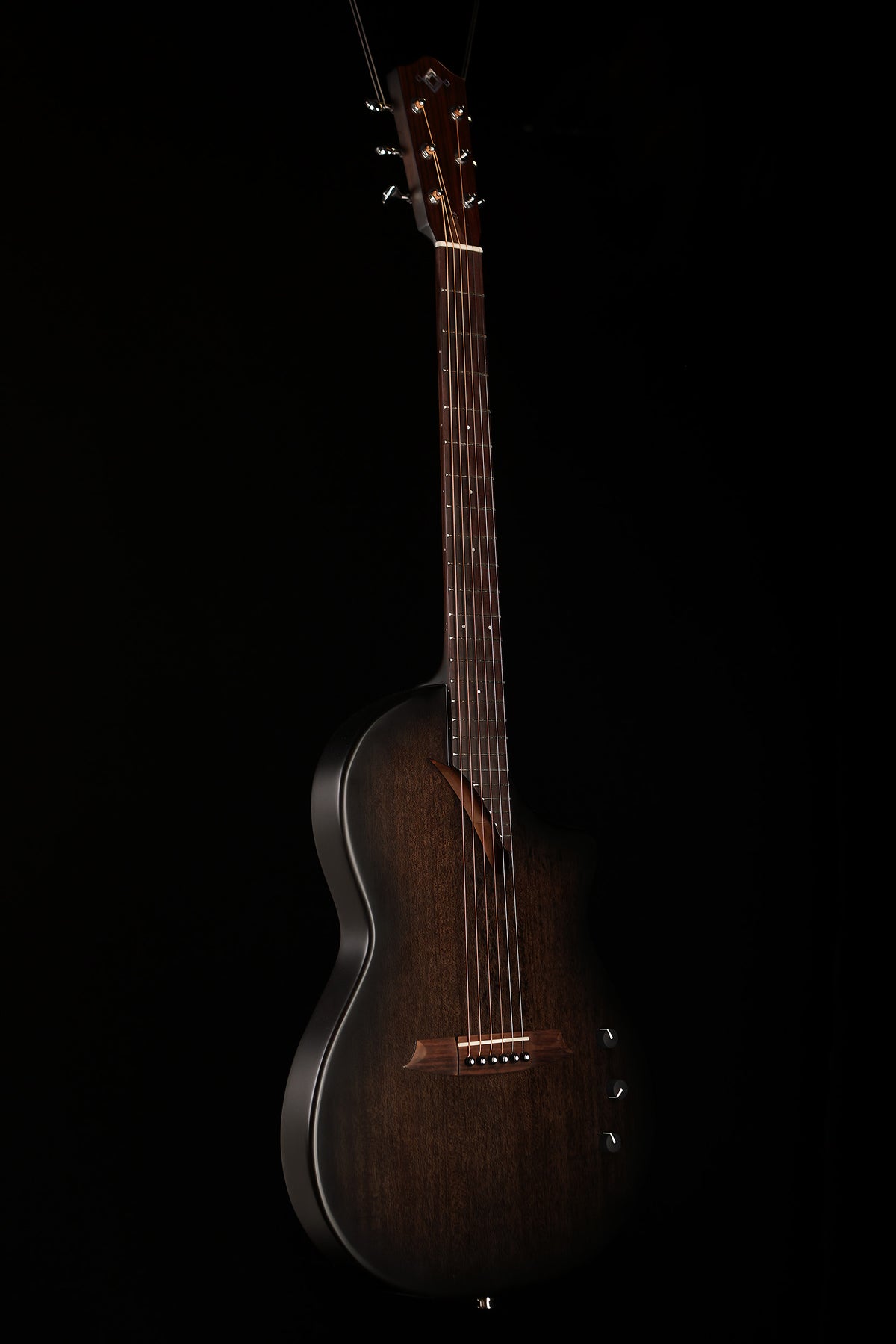 Katoh Hispania A/E Steel String Guitar 'Cognac Burst' Thinline Acoustic Electric Guitar - Acoustic Centre Music Store, Melbourne Australia