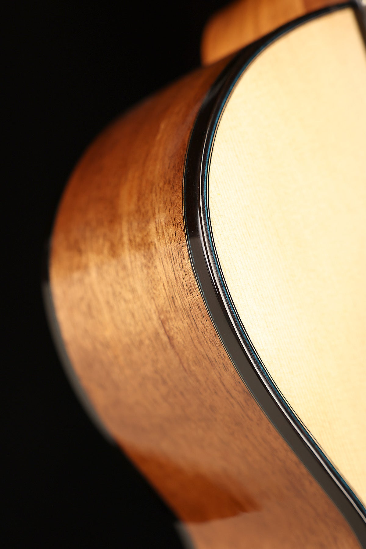 David Worthy Sunbeam 'Sitka Spruce / Quilted Queensland Maple' Preowned 2008