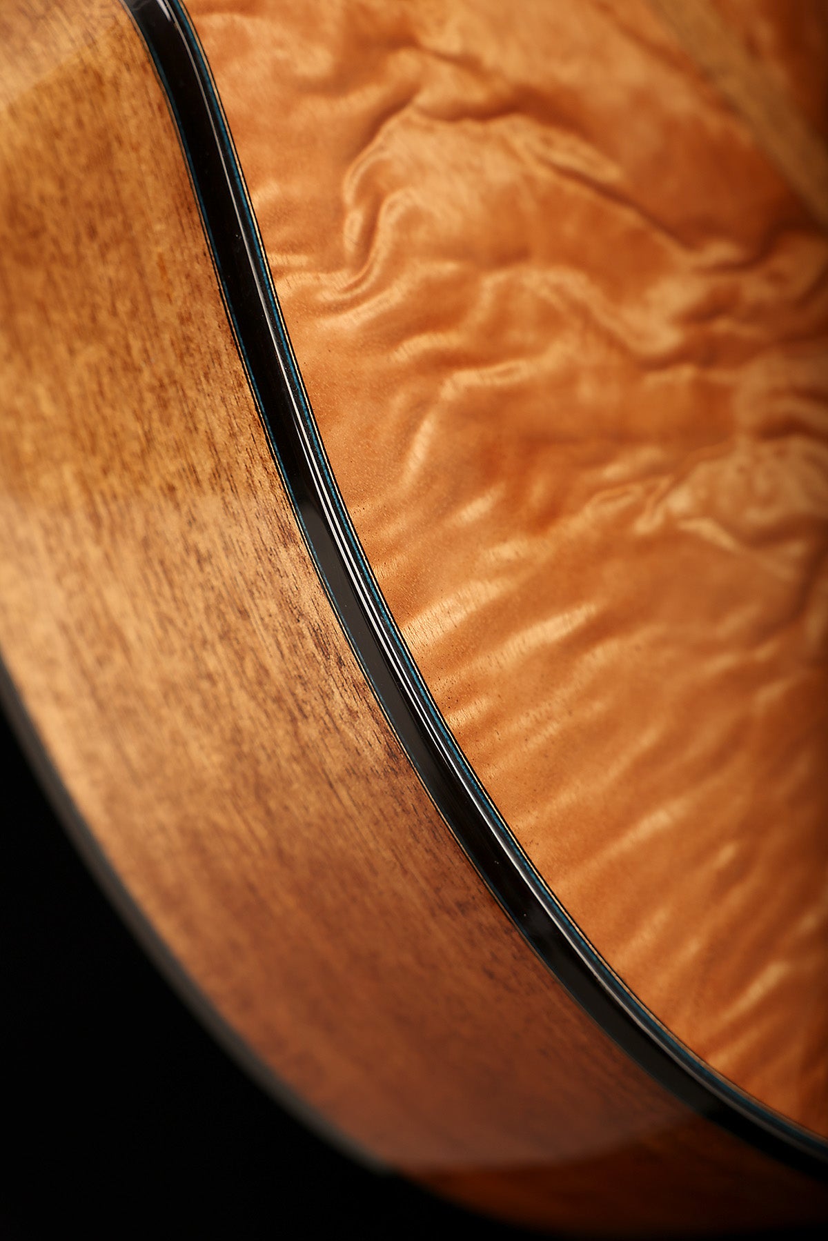 David Worthy Sunbeam 'Sitka Spruce / Quilted Queensland Maple' Preowned 2008