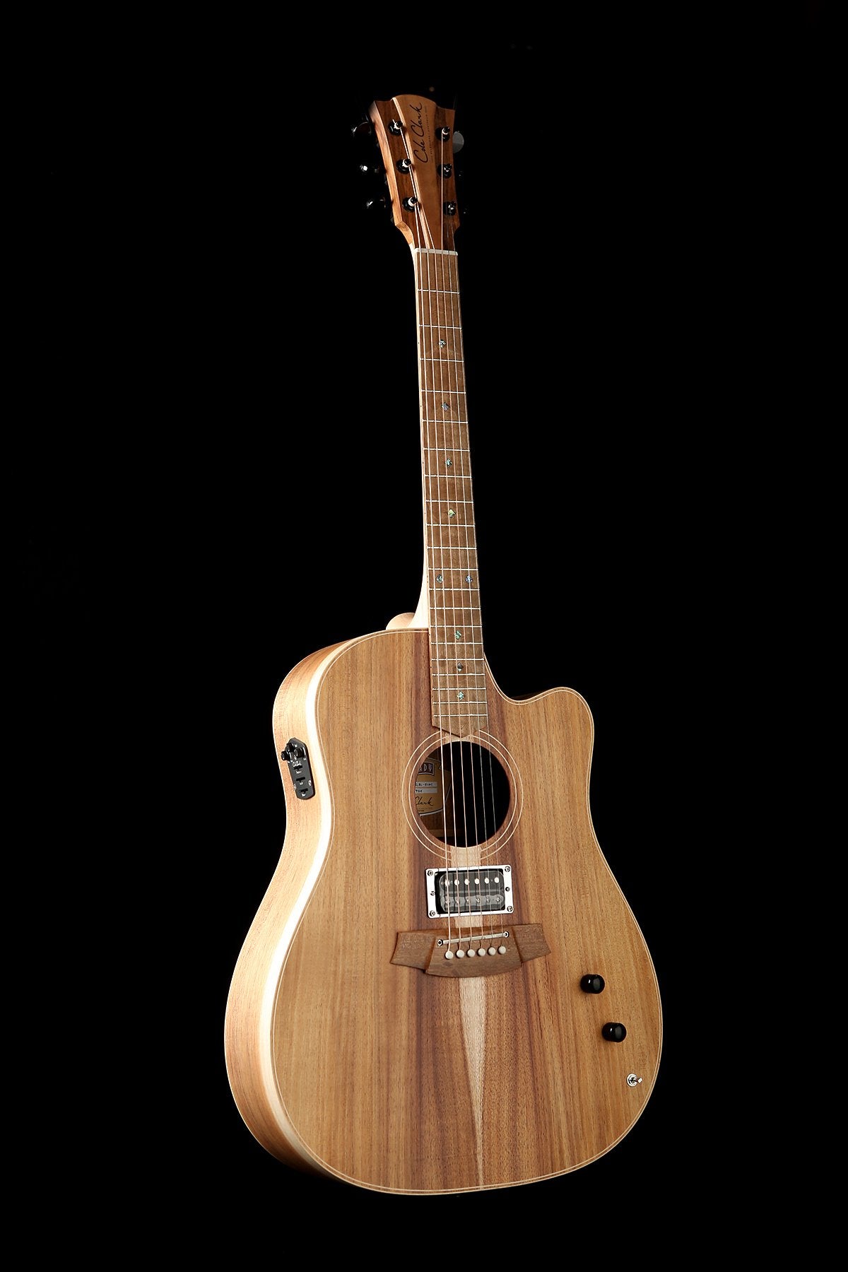 Cole Clark 'Fat Lady' FL2EC Blackwood / Blackwood Humbucker Acoustic Electric Guitar - Acoustic Centre Music Store, Melbourne Australia