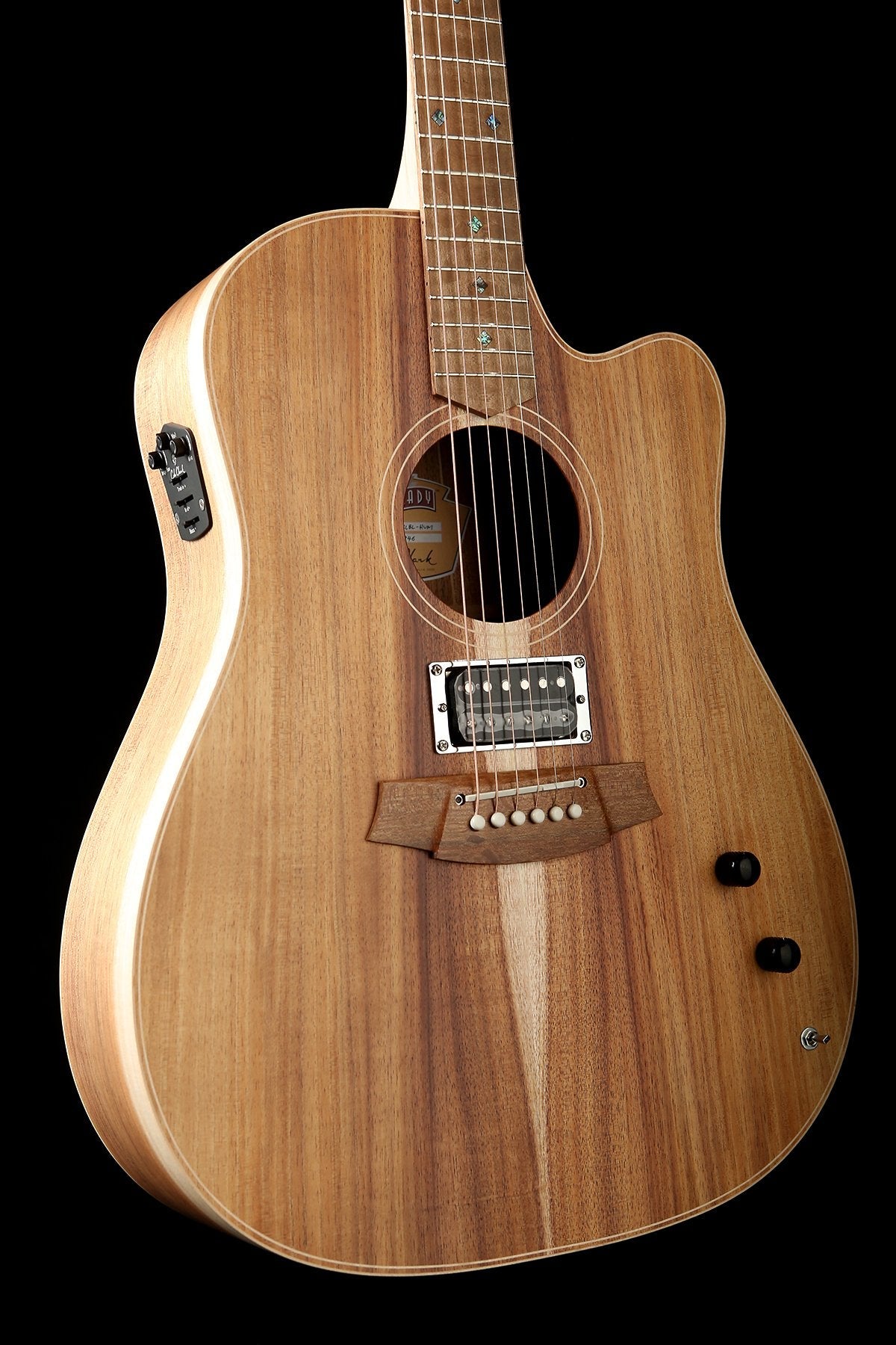 Cole Clark 'Fat Lady' FL2EC Blackwood / Blackwood Humbucker Acoustic Electric Guitar - Acoustic Centre Music Store, Melbourne Australia