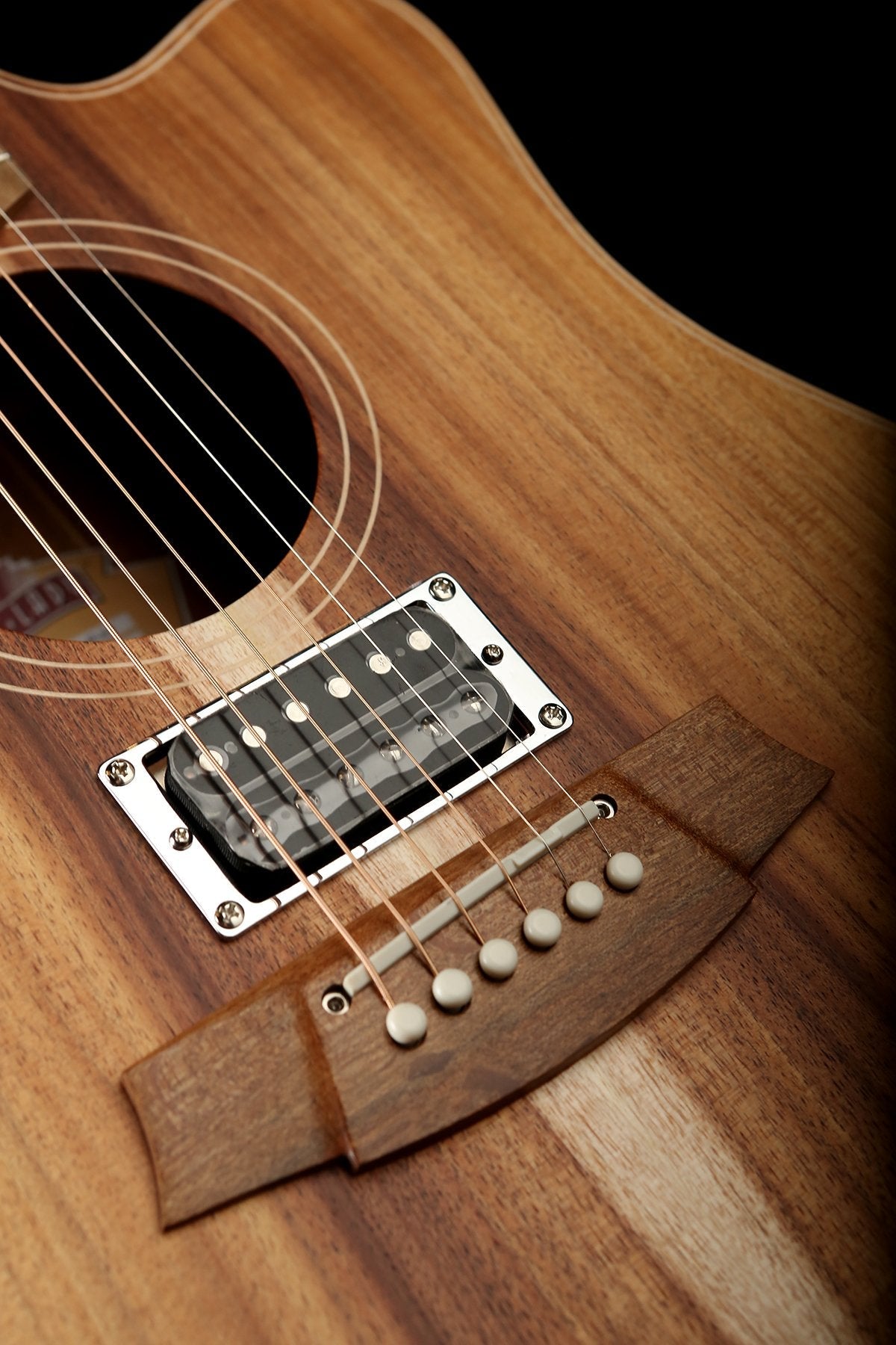 Cole Clark 'Fat Lady' FL2EC Blackwood / Blackwood Humbucker Acoustic Electric Guitar - Acoustic Centre Music Store, Melbourne Australia