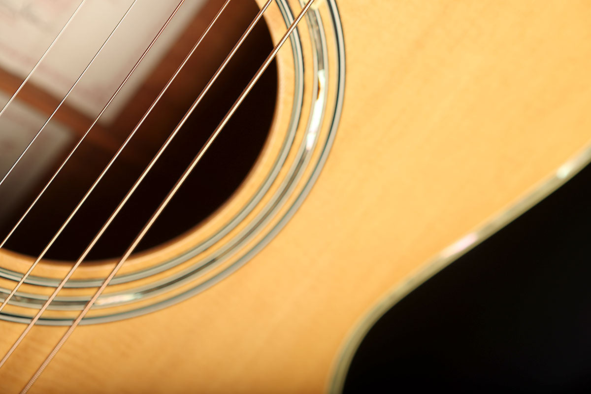 Woodtone Barry Kerr 000 Custom Left-Handed 'AAA Spruce / Fiddleback Blackwood' Preowned 1993