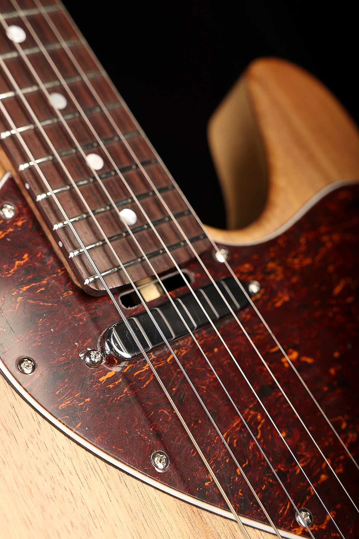 Cole Clark Culprit 3 SS Blackwood ‘Natural’ Semi-Hollow Electric Guitar