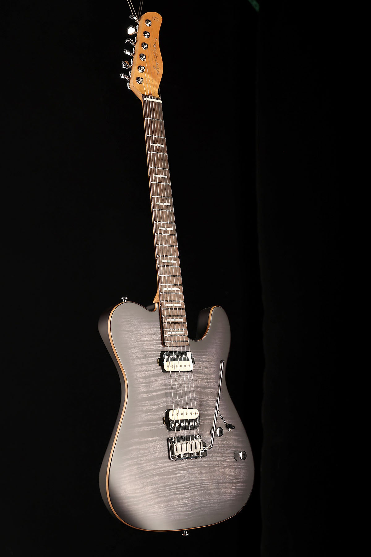 Sire T7 FM 'Trans Black Flame Top' Larry Carlton Signature Electric Guitar