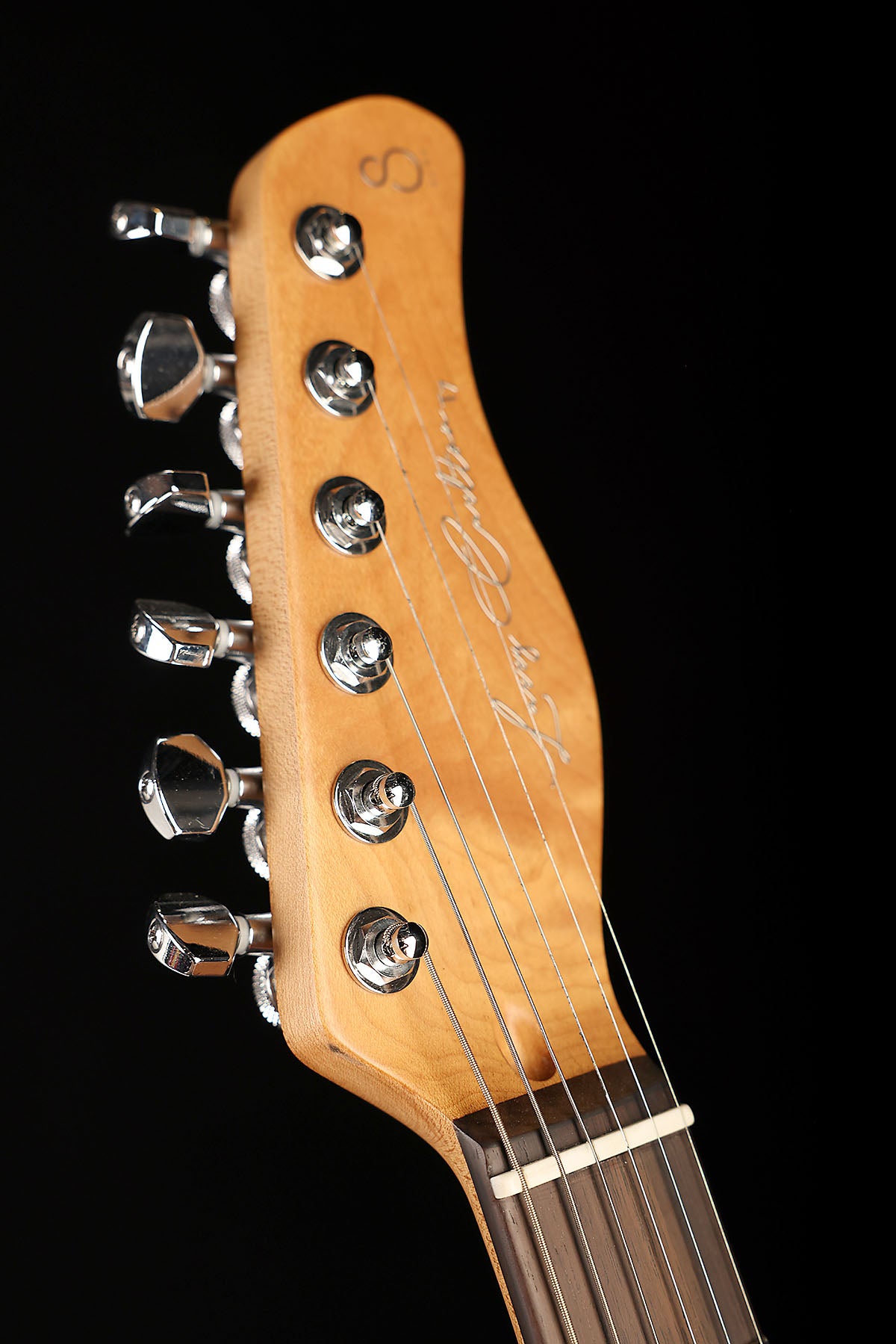 Sire T7 FM 'Trans Black Flame Top' Larry Carlton Signature Electric Guitar