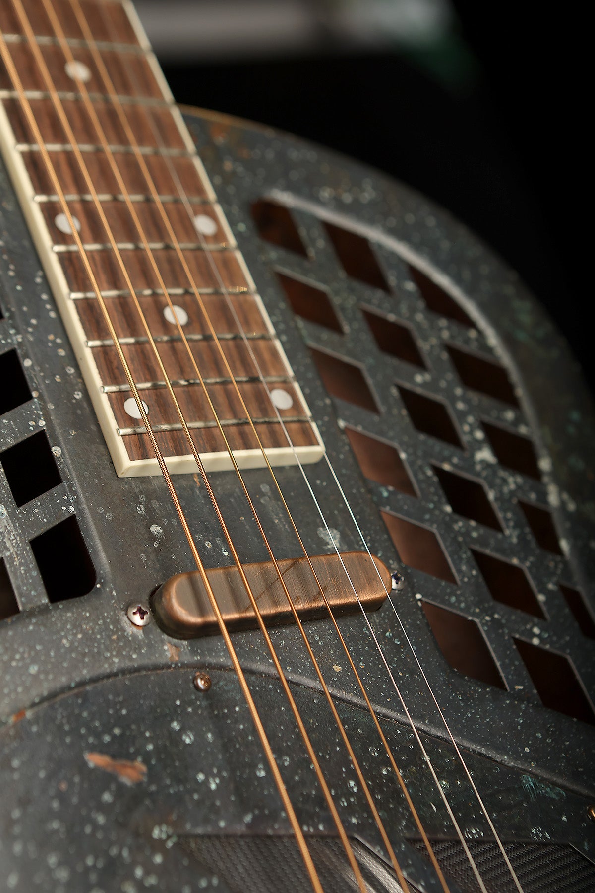 Bourbon Street Tricone &#39;Matte Copper&#39; Resonator Guitar - Acoustic Centre Music Store, Melbourne Australia