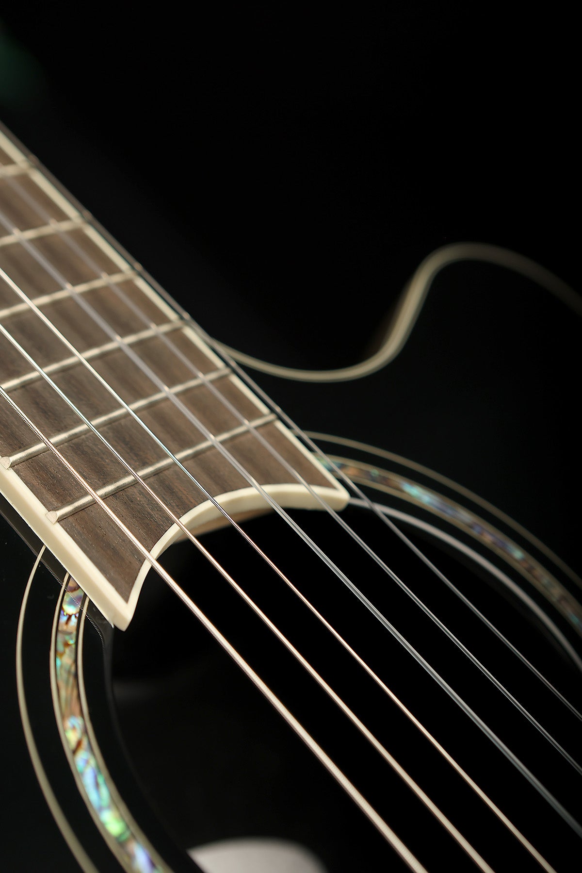 Ovation Celebrity Traditional CS24C &#39;Black&#39; Classical Electric Guitar - Acoustic Centre Music Store, Melbourne Australia