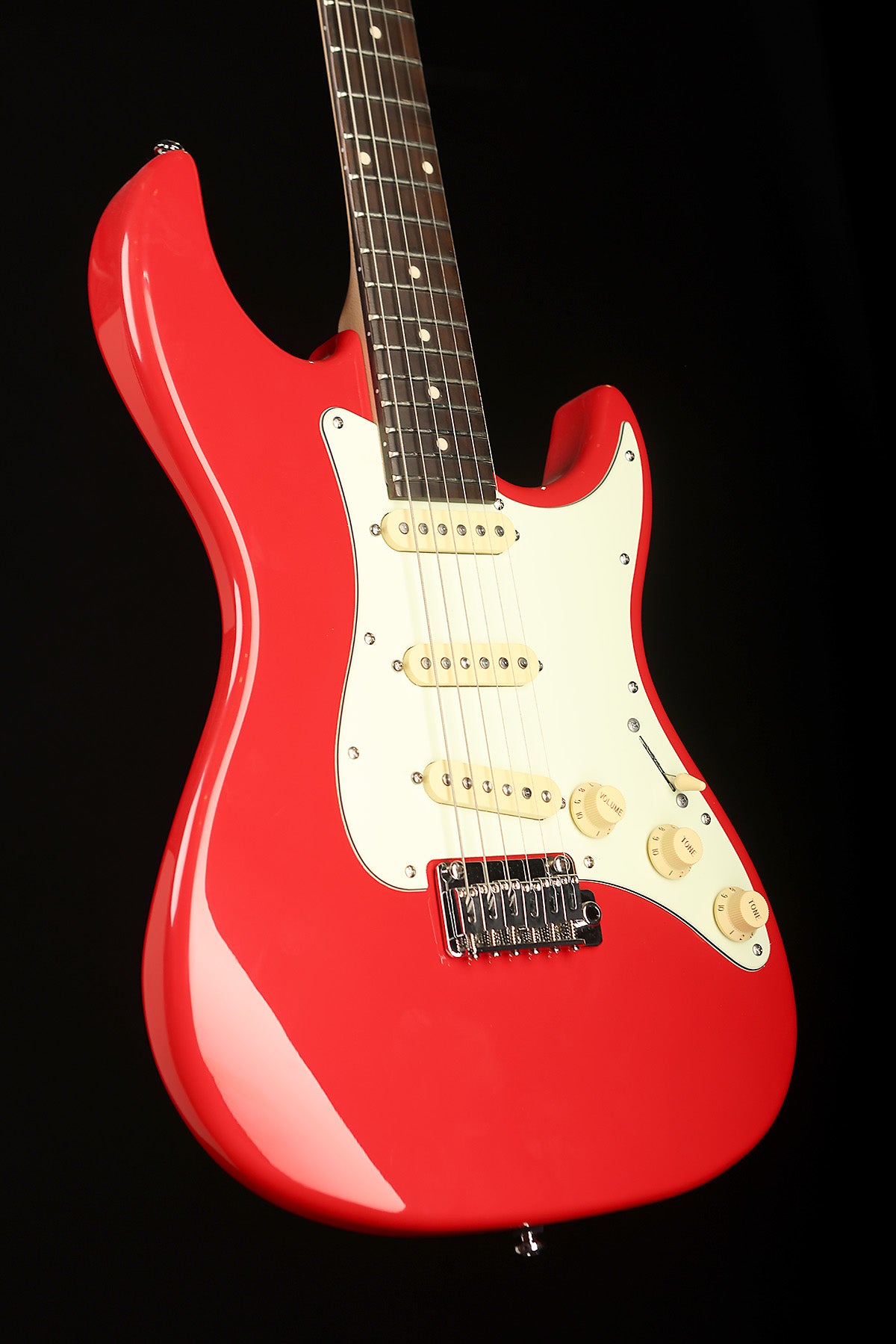 Sire S3 SSS &#39;Dakota Red&#39; Larry Carlton Signature Electric Guitar - Acoustic Centre Music Store, Melbourne Australia