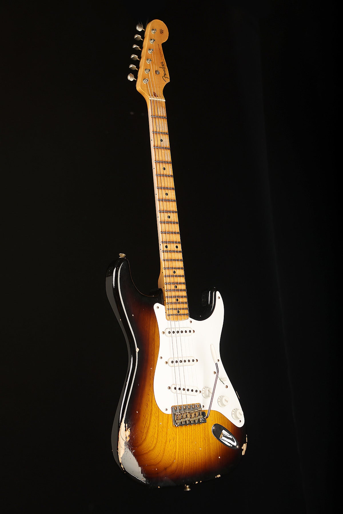 Fender Custom Shop Limited Edition 70th Anniversary 1954 Stratocaster Relic &#39;Wide-Fade 2-Color Sunburst&#39; Preowned 2024 - Acoustic Centre Music Store, Melbourne Australia