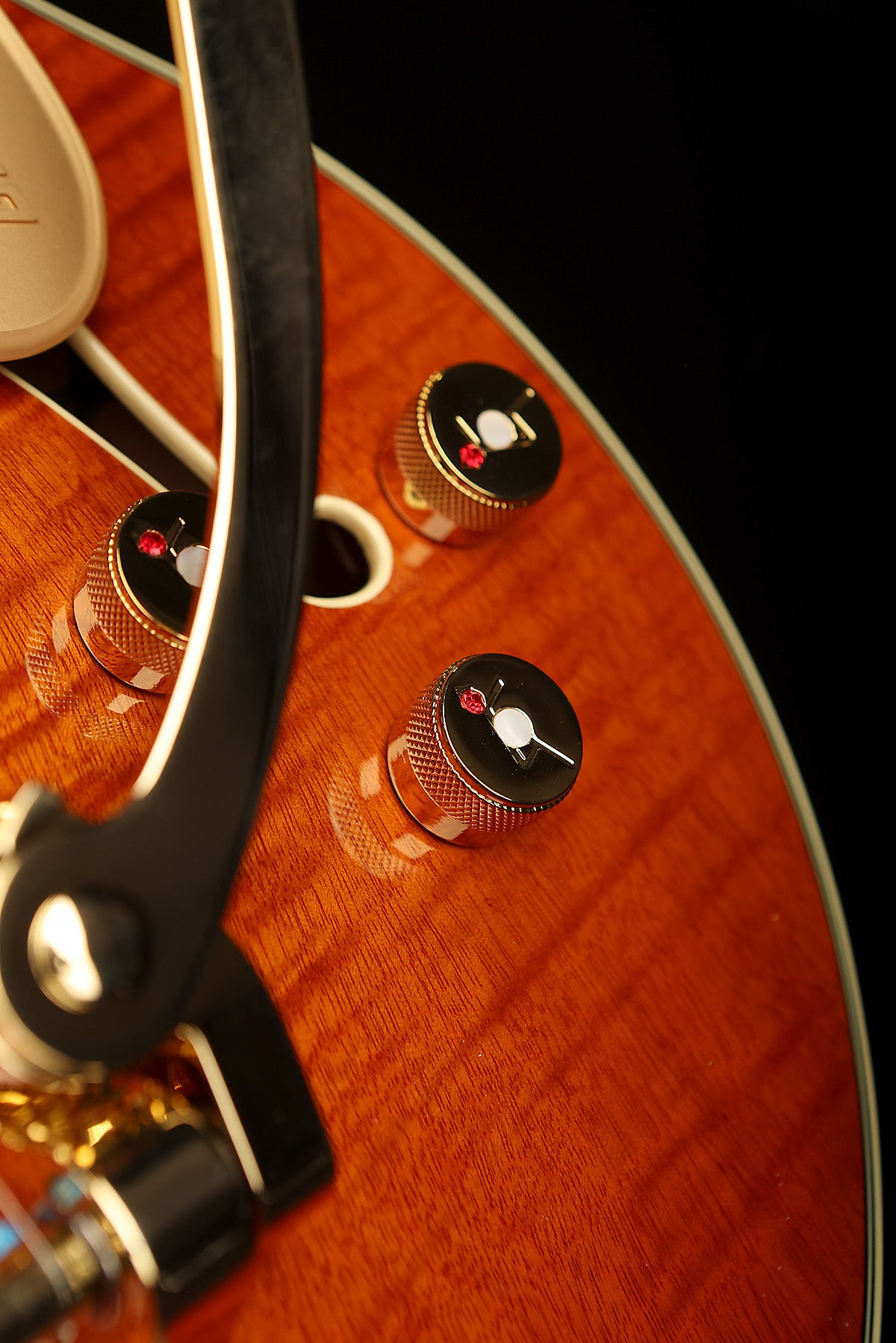 Gretsch Electromatic LTD Flame Okoume Broadkaster Jr. Single-Cut with Bigsby &#39;Roundup Orange&#39; Electric Guitar - Acoustic Centre Music Store, Melbourne Australia