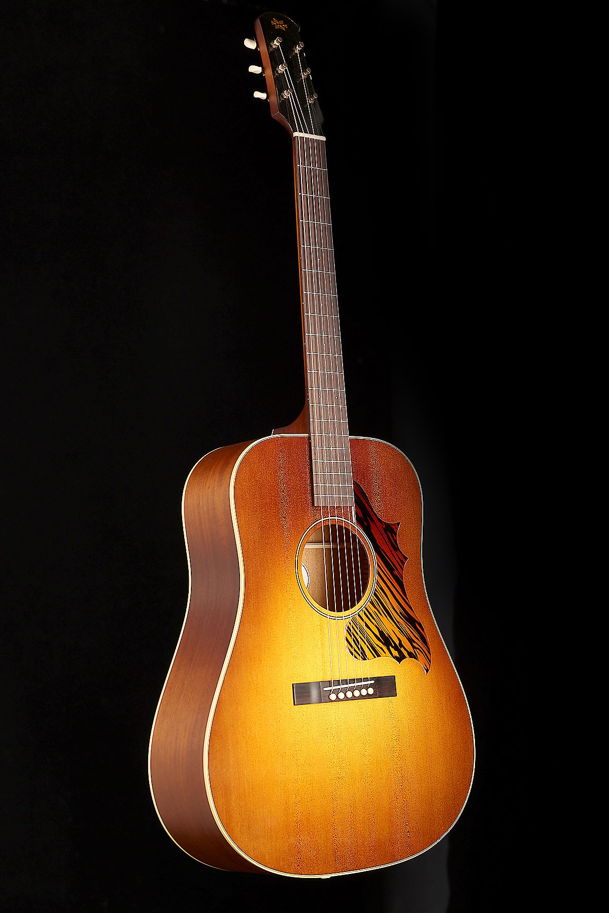 Iris D-WH Model 'Iced Tea Burst' Relic Acoustic Guitar - Acoustic Centre Music Store, Melbourne Australia