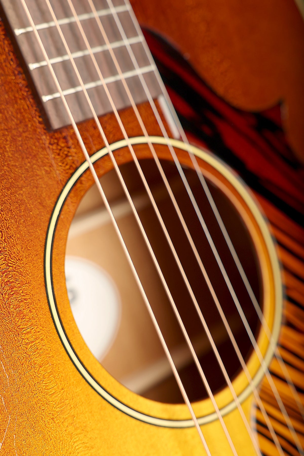 Iris D-WH Model 'Iced Tea Burst' Relic Acoustic Guitar - Acoustic Centre Music Store, Melbourne Australia