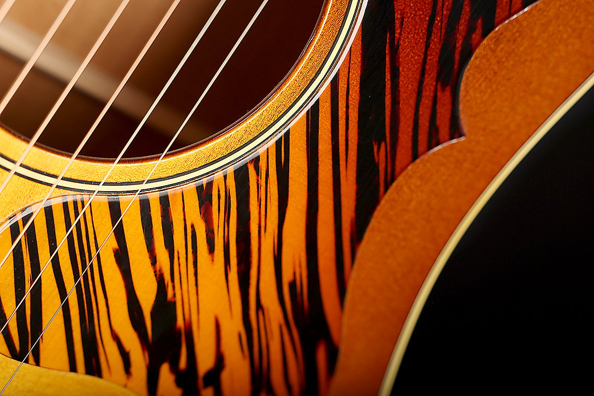 Iris D-WH Model 'Iced Tea Burst' Relic Acoustic Guitar - Acoustic Centre Music Store, Melbourne Australia