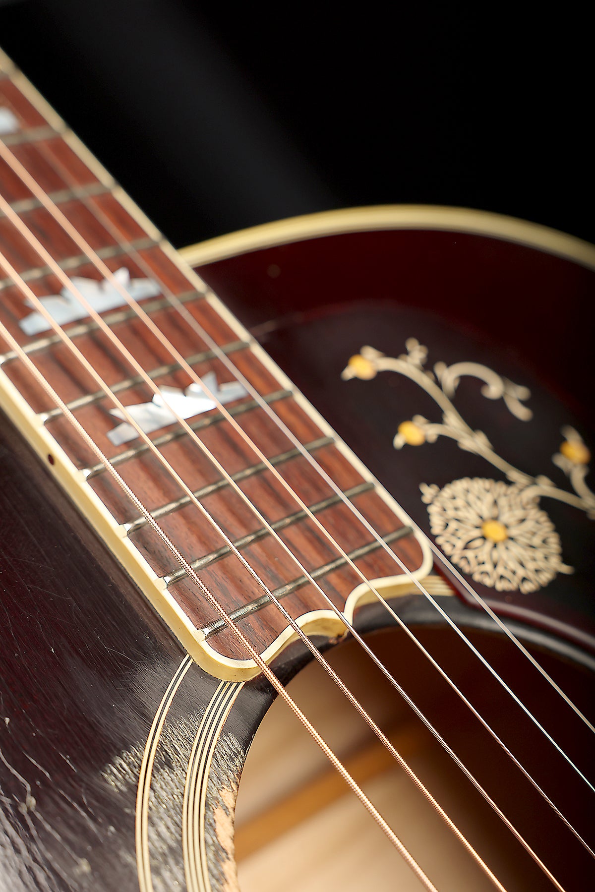 Gibson Murphy Lab 1957 SJ-200 ‘Light Aged Vintage Sunburst’ Preowned 2023 - Acoustic Centre Music Store, Melbourne Australia