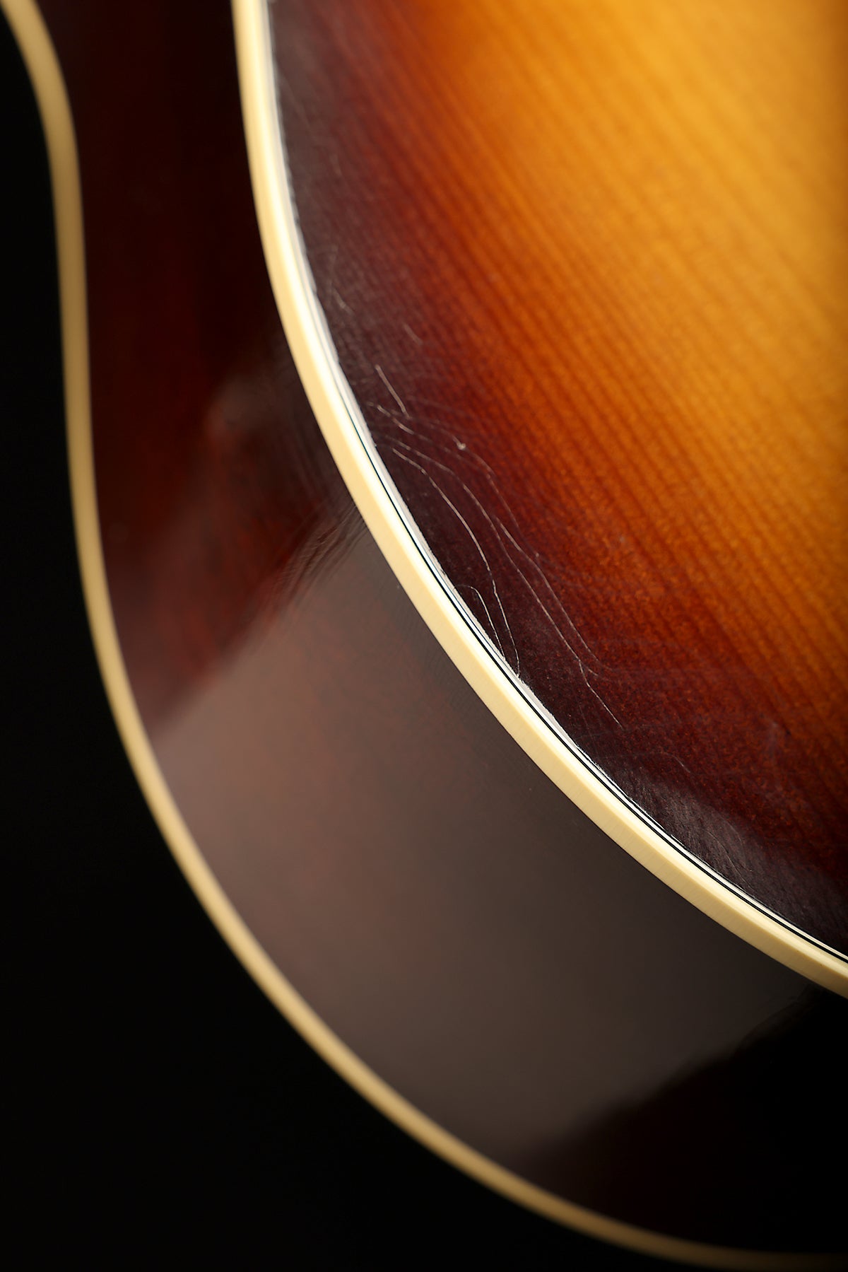 Gibson Murphy Lab 1936 J-35 ‘Vintage Sunburst’ Ultra Light Aged Preowned 2024 - Acoustic Centre Music Store, Melbourne Australia