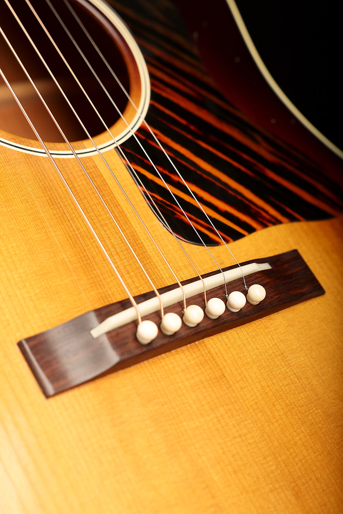 Gibson Murphy Lab 1936 J-35 ‘Vintage Sunburst’ Ultra Light Aged Preowned 2024 - Acoustic Centre Music Store, Melbourne Australia