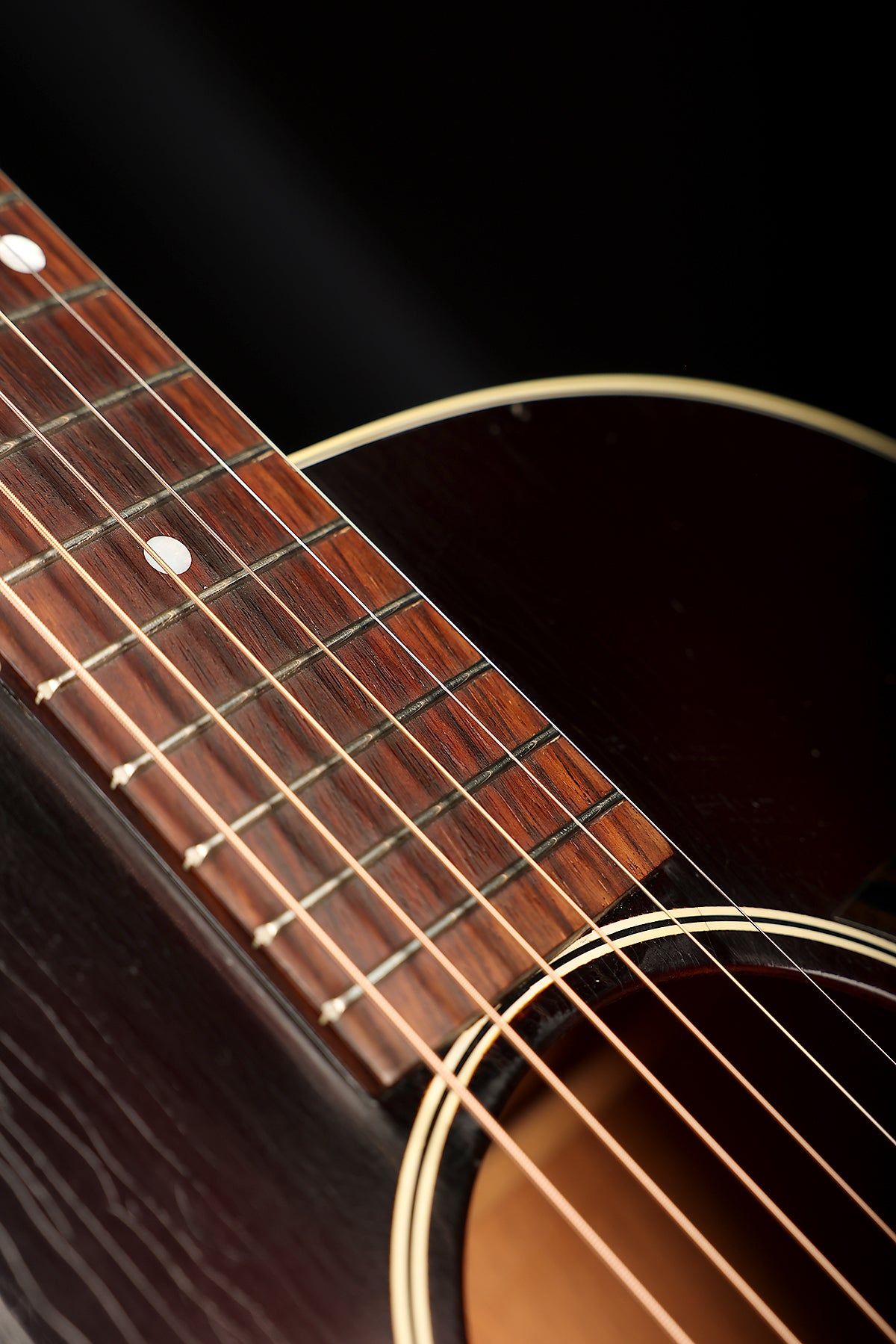 Gibson Murphy Lab 1936 J-35 ‘Vintage Sunburst’ Ultra Light Aged Preowned 2024 - Acoustic Centre Music Store, Melbourne Australia