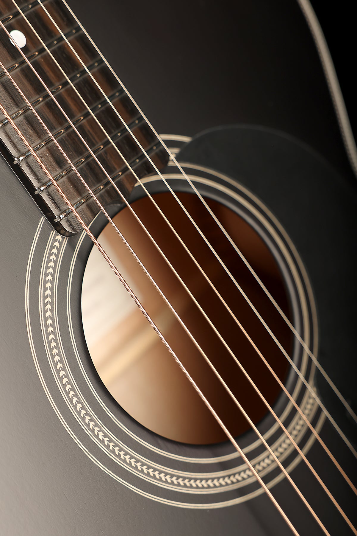 Maton Troubadour Traditional Deep Body Custom 'Satin Black' Acoustic Electric Guitar - Acoustic Centre Music Store, Melbourne Australia