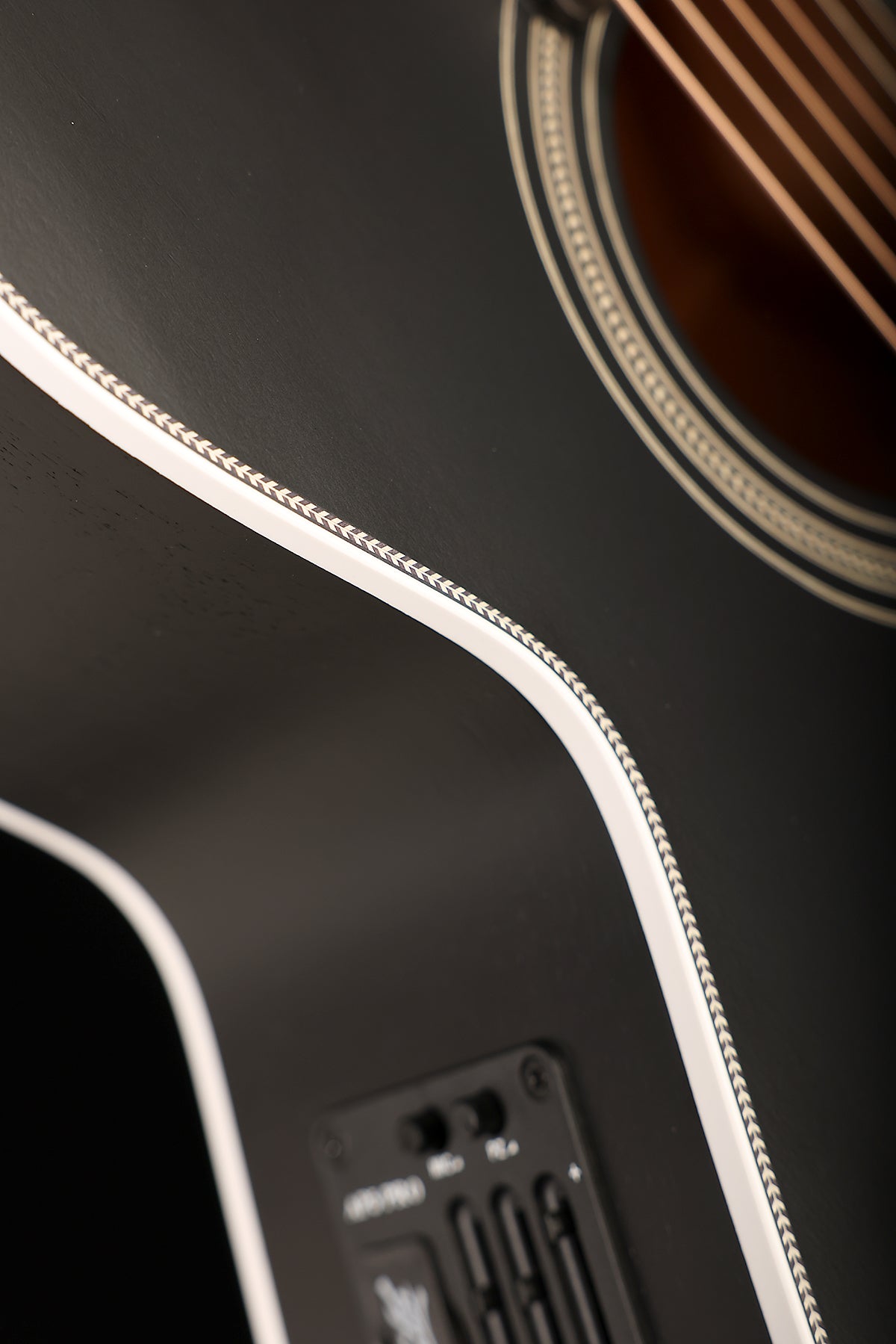 Maton Troubadour Traditional Deep Body Custom 'Satin Black' Acoustic Electric Guitar - Acoustic Centre Music Store, Melbourne Australia