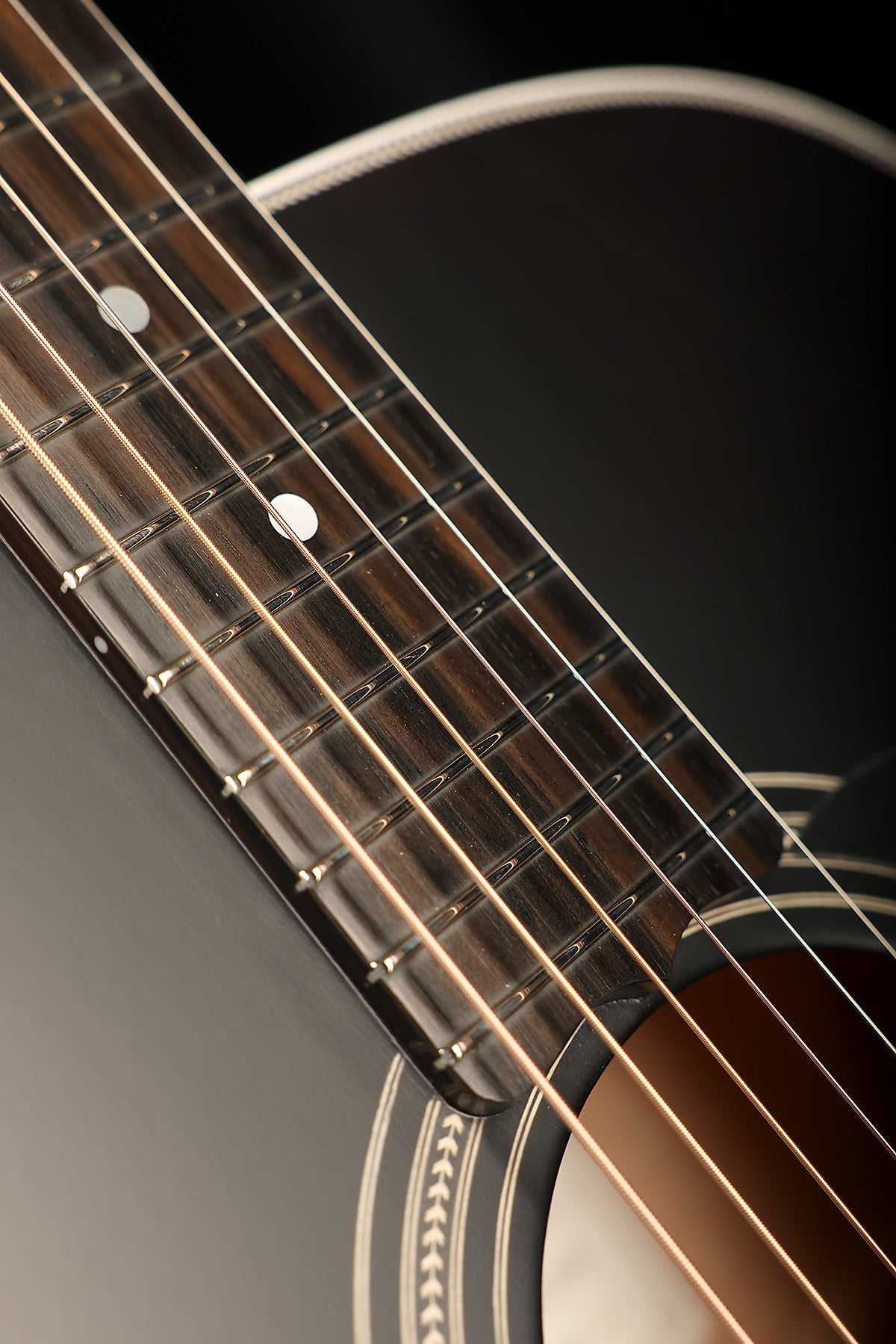 Maton Troubadour Traditional Deep Body Custom 'Satin Black' Acoustic Electric Guitar - Acoustic Centre Music Store, Melbourne Australia