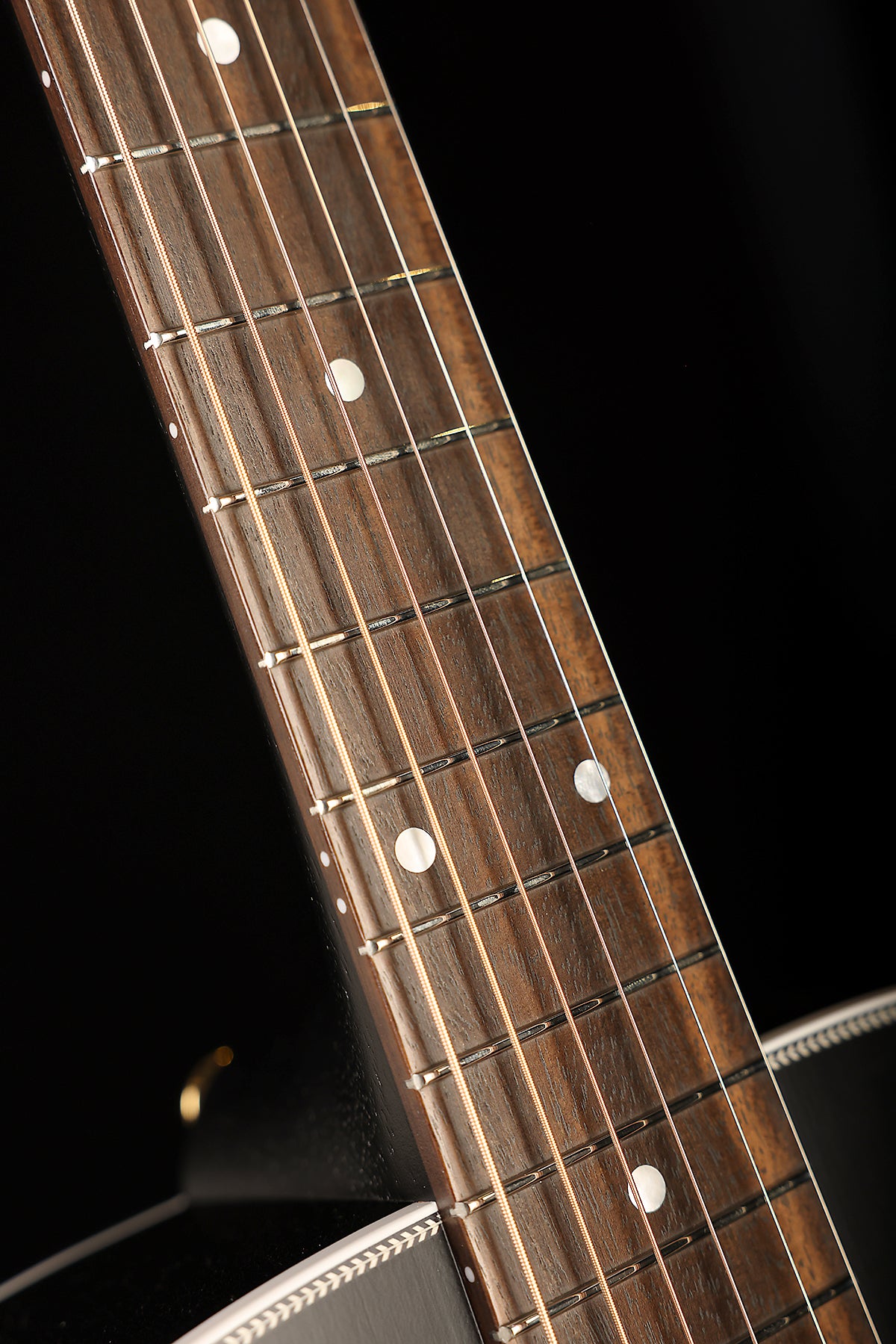 Maton Troubadour Dreadnought Custom 'Satin Black' Acoustic Electric Guitar - Acoustic Centre Music Store, Melbourne Australia