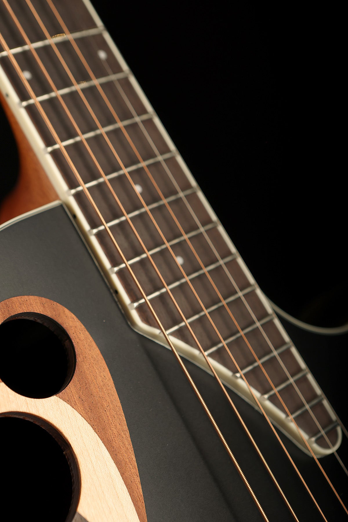 Ovation Celebrity Deluxe CDX40-5-G 'Black Satin' Acoustic Electric Guitar - Acoustic Centre Music Store, Melbourne Australia