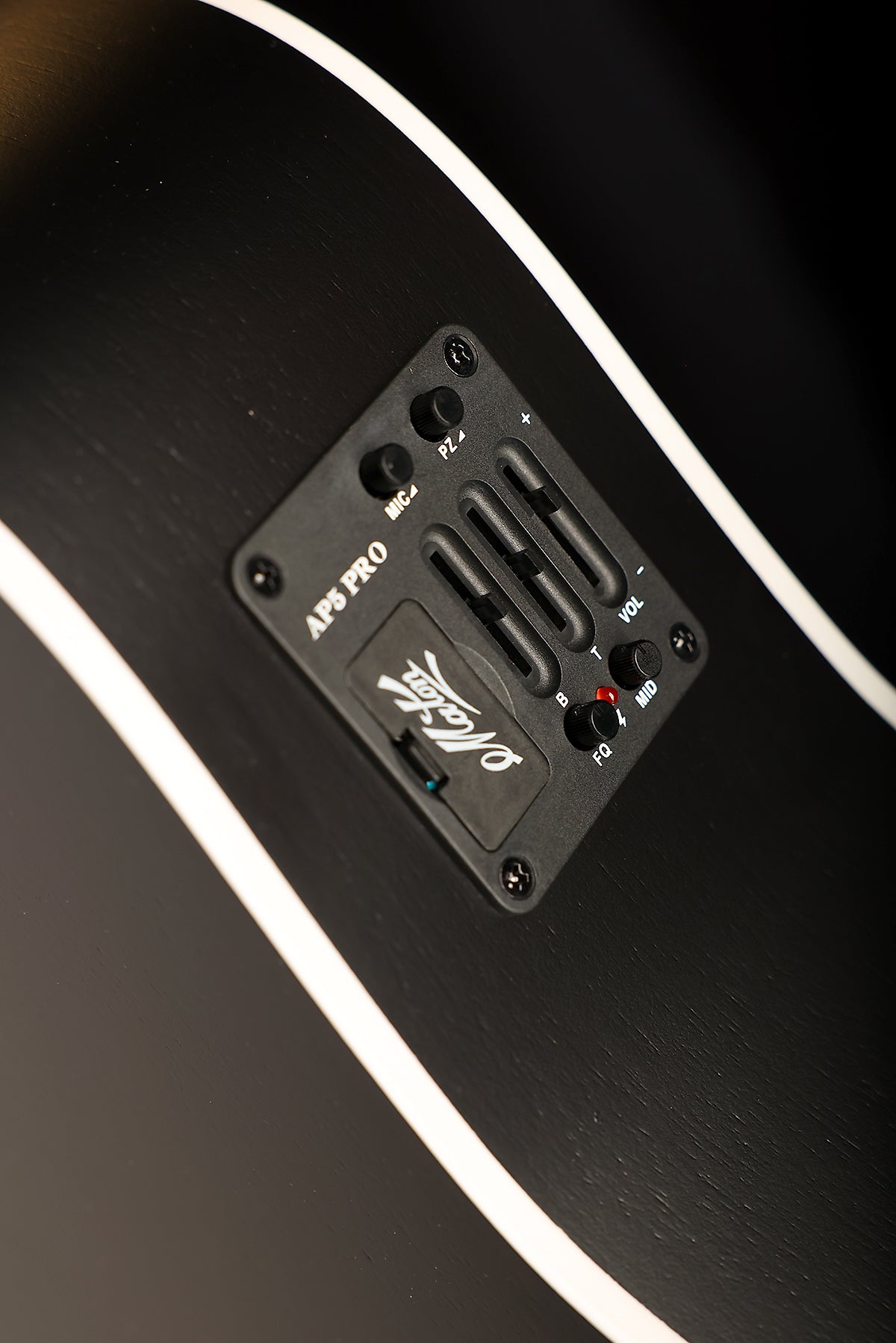 Maton Troubadour Dreadnought Custom 'Satin Black' Acoustic Electric Guitar - Acoustic Centre Music Store, Melbourne Australia