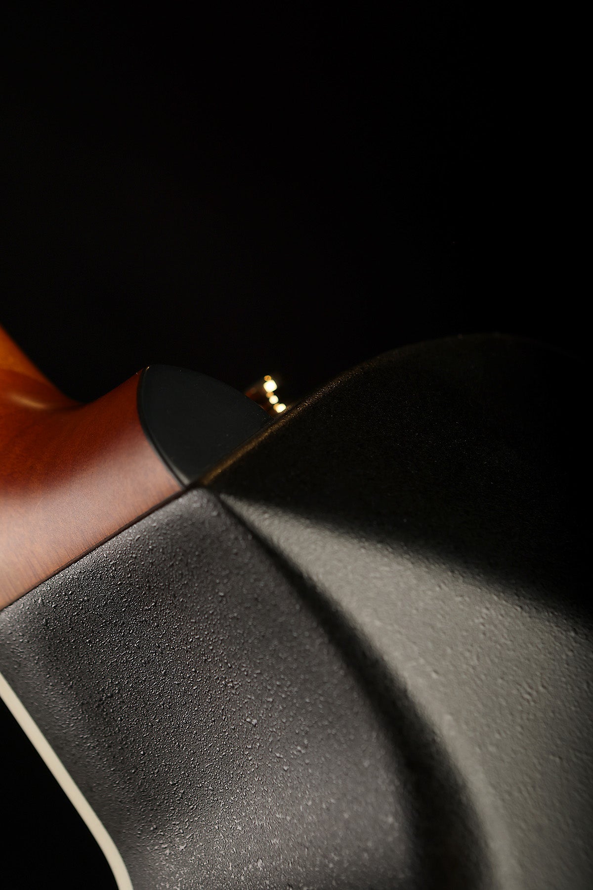 Ovation Celebrity Deluxe CDX40-5-G 'Black Satin' Acoustic Electric Guitar - Acoustic Centre Music Store, Melbourne Australia