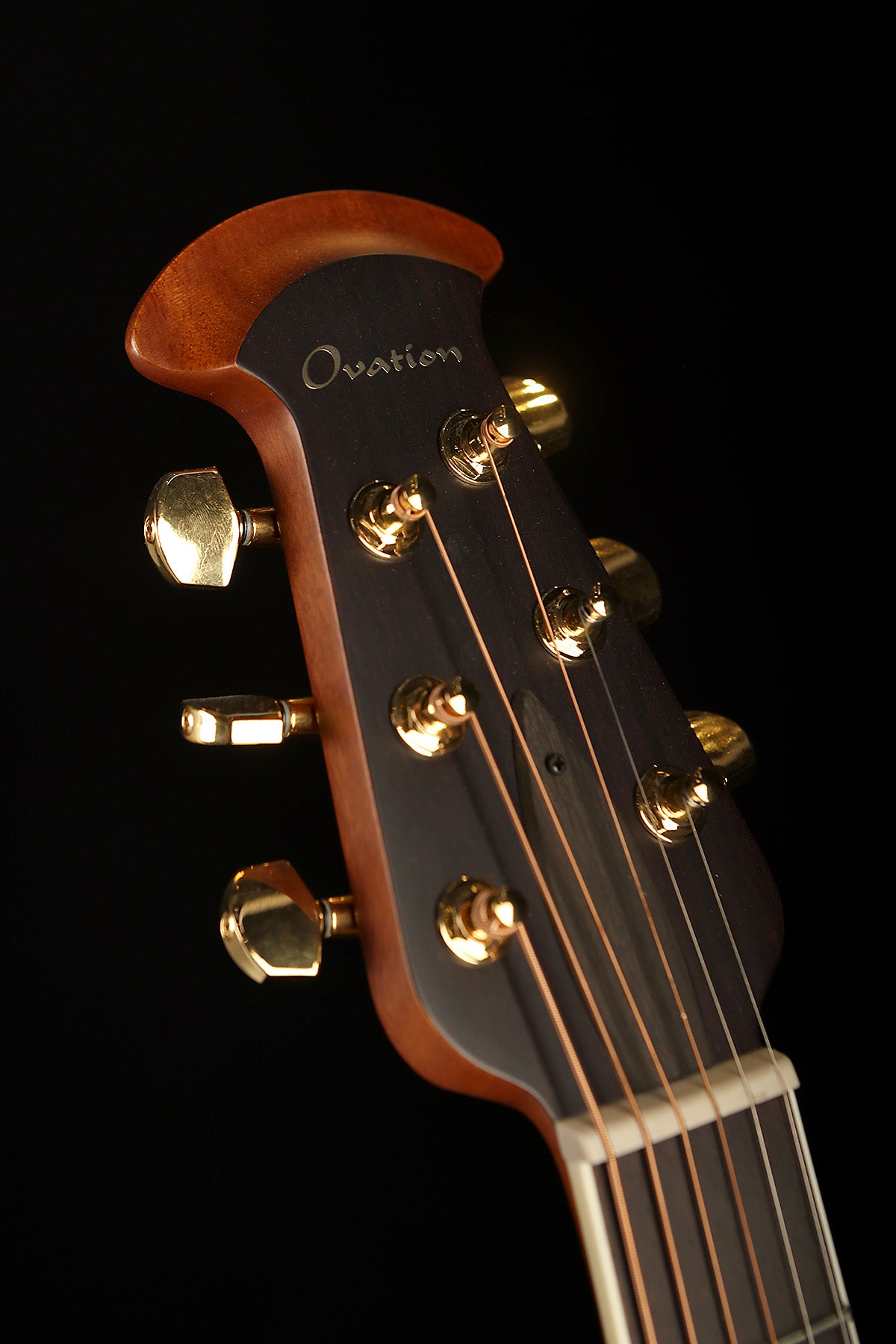 Ovation Celebrity Deluxe CDX40-5-G 'Black Satin' Acoustic Electric Guitar - Acoustic Centre Music Store, Melbourne Australia
