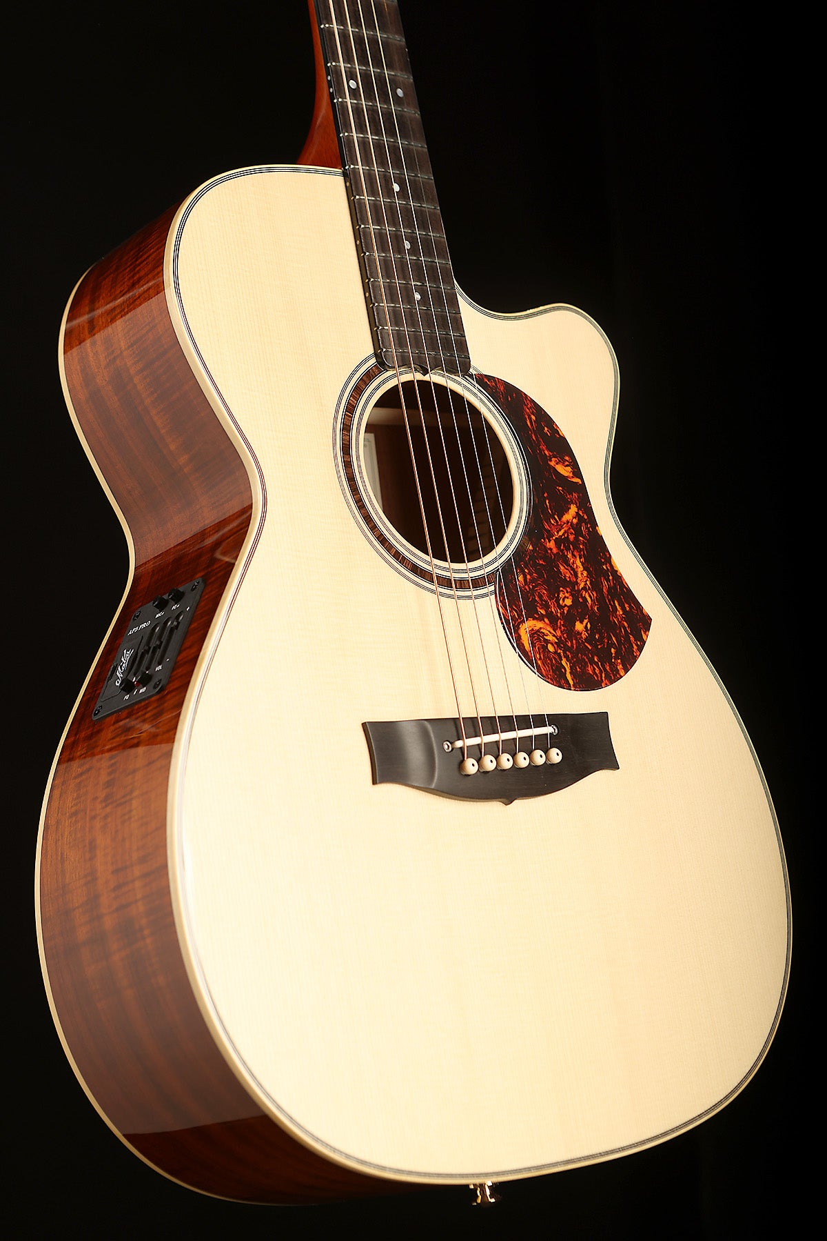 Maton Master Built L.E. May &#39;European Spruce / Fiddleback Victorian Blackwood&#39; Acoustic Electric Guitar - Acoustic Centre Music Store, Melbourne Australia