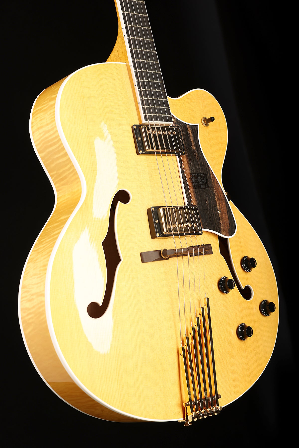 Heritage Guitars Standard Eagle Classic 'Antique Natural' Electric Guitar - Acoustic Centre Music Store, Melbourne Australia