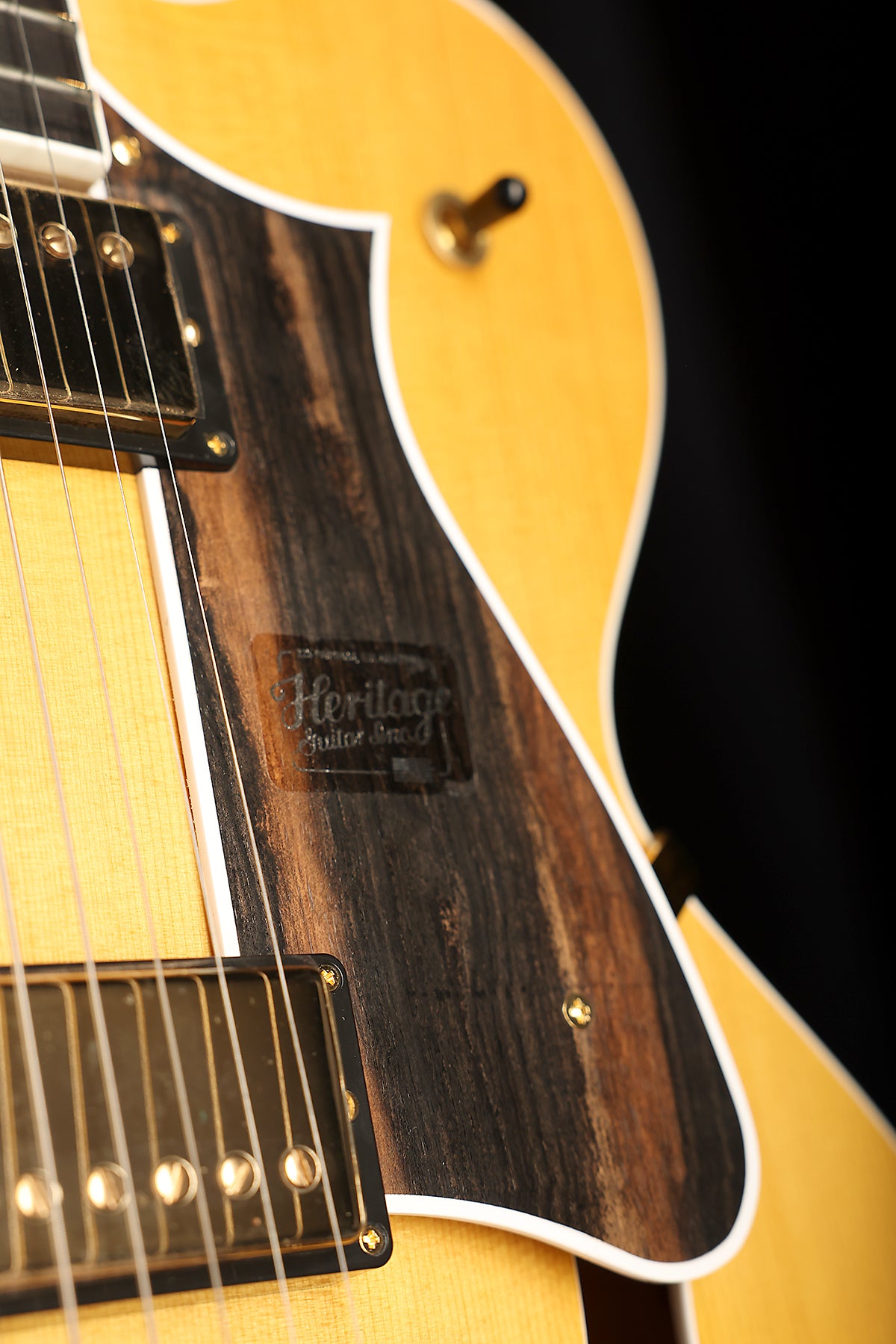 Heritage Guitars Standard Eagle Classic 'Antique Natural' Electric Guitar - Acoustic Centre Music Store, Melbourne Australia