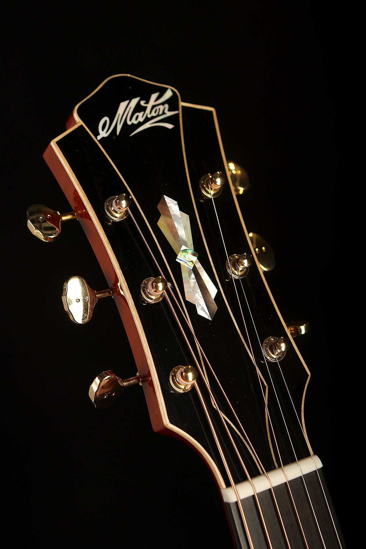 Maton Master Built L.E. May &#39;European Spruce / Fiddleback Victorian Blackwood&#39; Acoustic Electric Guitar - Acoustic Centre Music Store, Melbourne Australia