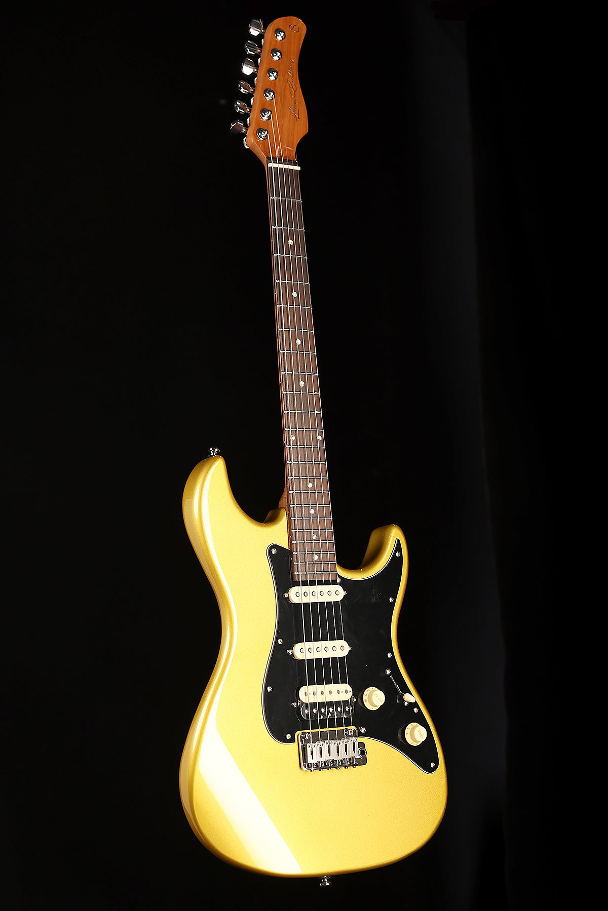 Sire S7 HSS New Gen 'Metallic Gold' Larry Carlton Signature Electric Guitar - Acoustic Centre Music Store, Melbourne Australia
