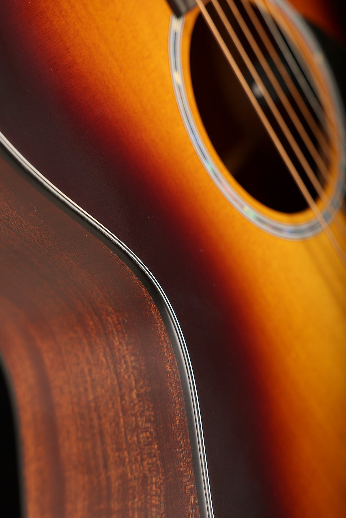 Martin OMC-10E Modern Burst Acoustic Electric Guitar - Acoustic Centre Music Store, Melbourne Australia