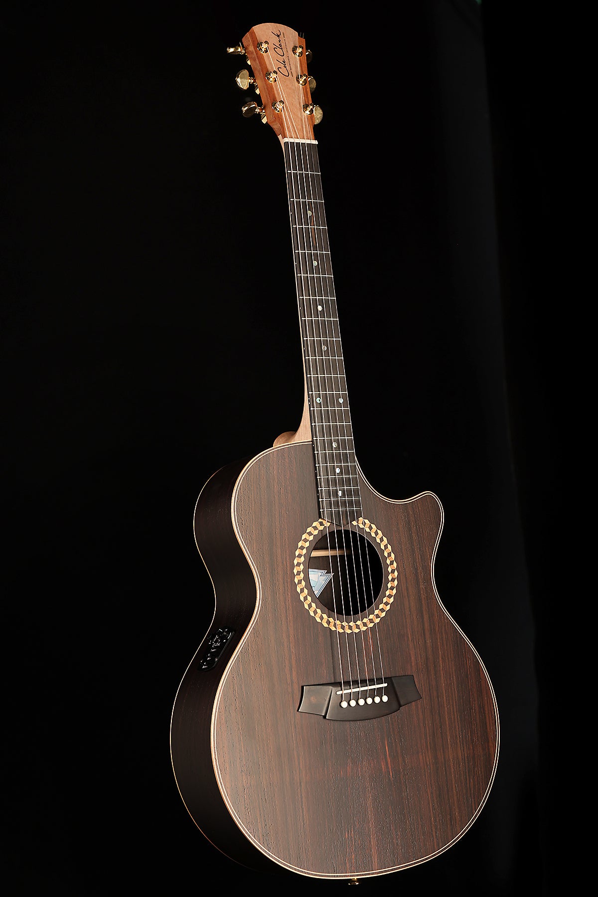 Cole Clark Recording 'All Rosewood' Acoustic Electric Guitar - Acoustic Centre Music Store, Melbourne Australia