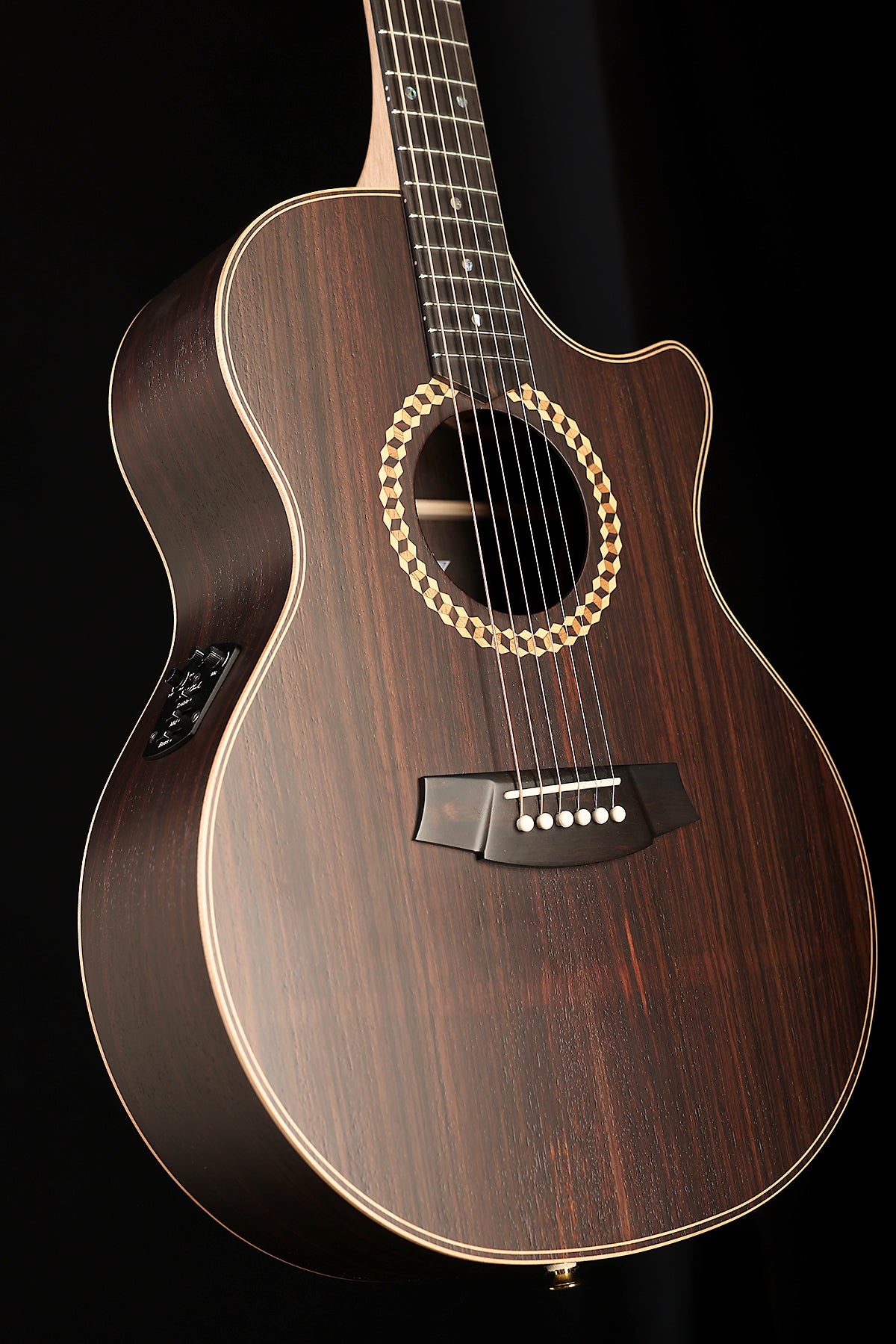 Cole Clark Recording 'All Rosewood' Acoustic Electric Guitar - Acoustic Centre Music Store, Melbourne Australia