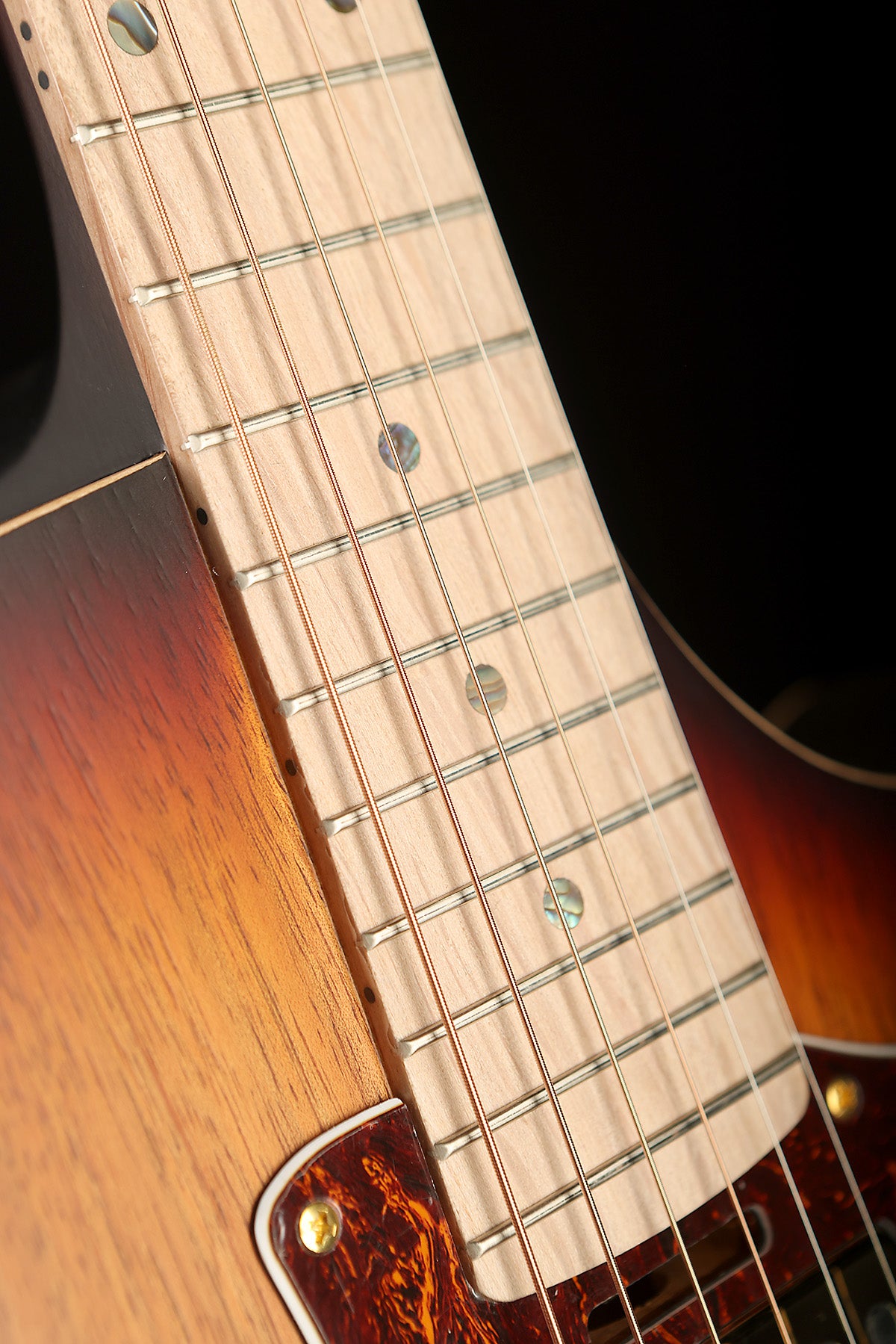 Cole Clark CCTL2EC-BLBL-HH True Hybrid Thinline 'All Blackwood Sunburst' HH Acoustic Electric Guitar - Acoustic Centre Music Store, Melbourne Australia