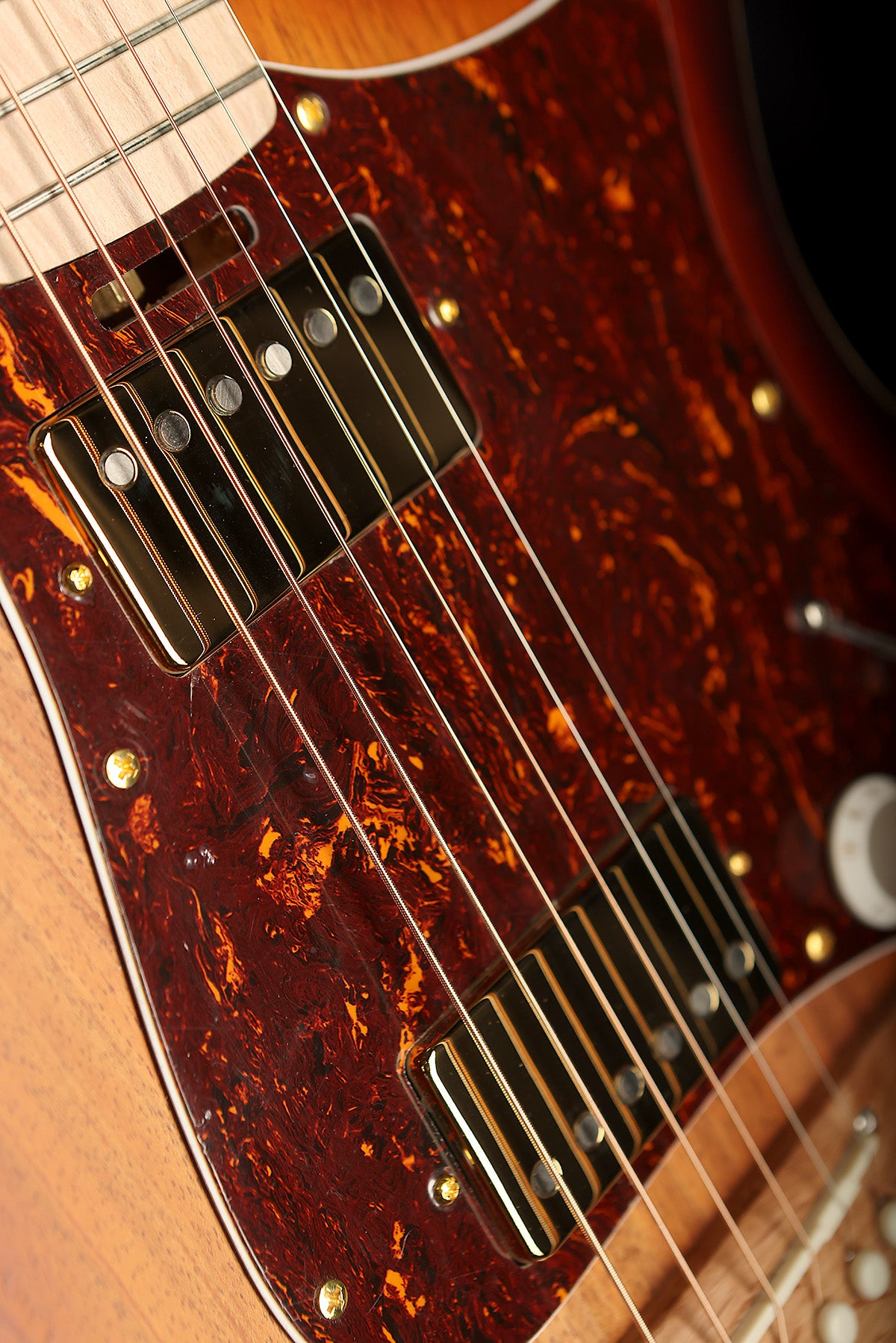 Cole Clark CCTL2EC-BLBL-HH True Hybrid Thinline 'All Blackwood Sunburst' HH Acoustic Electric Guitar - Acoustic Centre Music Store, Melbourne Australia