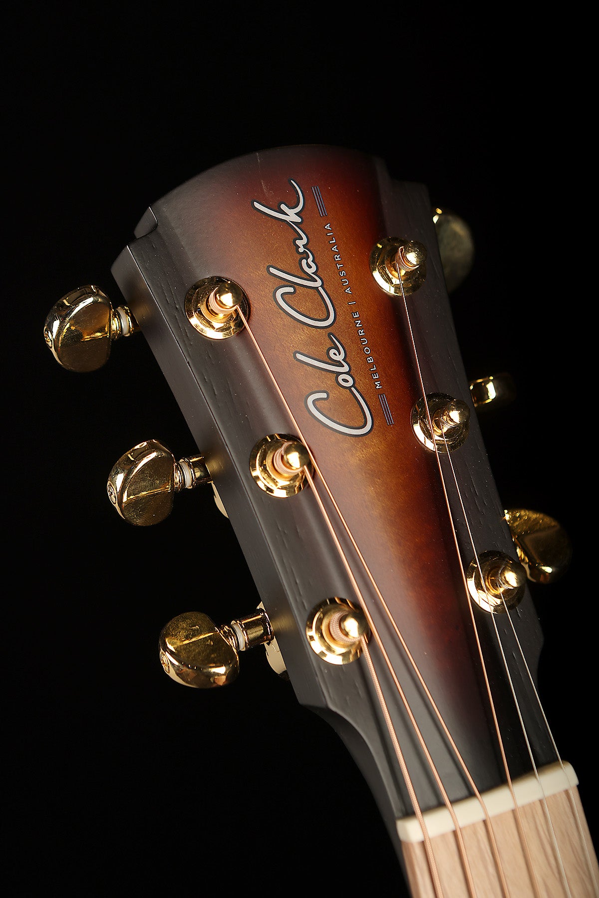Cole Clark CCTL2EC-BLBL-HH True Hybrid Thinline 'All Blackwood Sunburst' HH Acoustic Electric Guitar - Acoustic Centre Music Store, Melbourne Australia