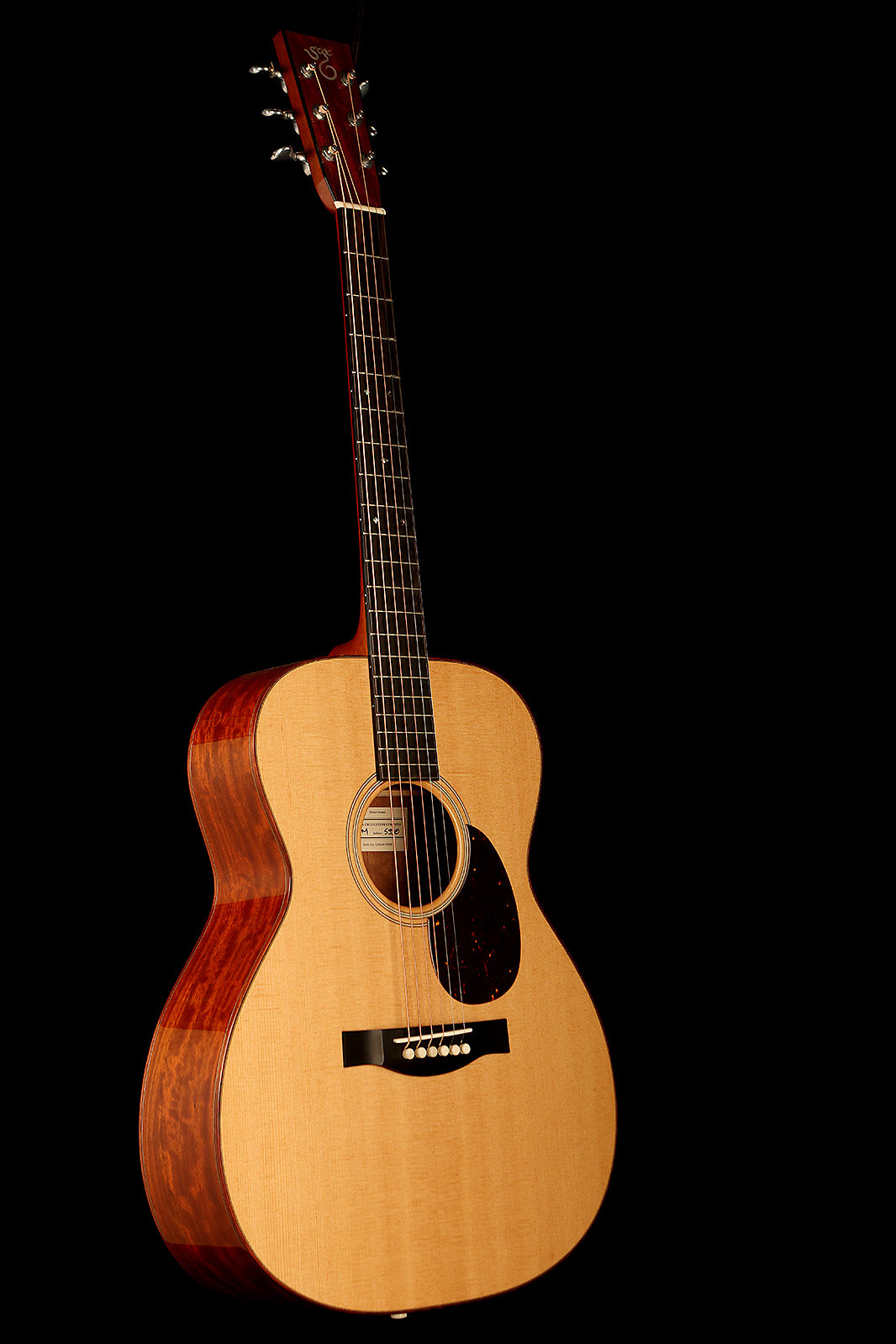 Santa Cruz OM Custom &#39;Sitka Spruce / Bubinga&#39; Acoustic Guitar - Acoustic Centre Music Store, Melbourne Australia