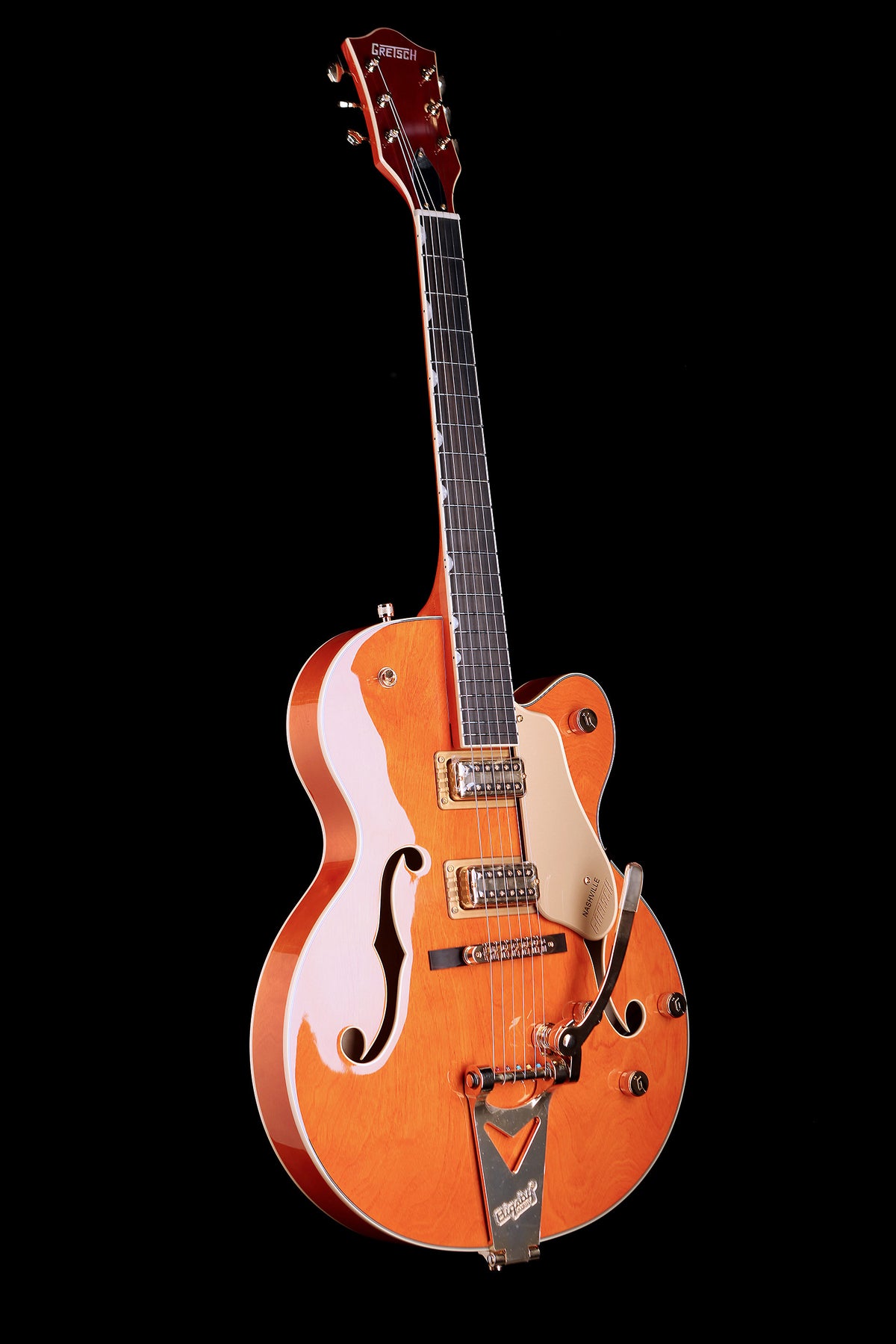Gretsch Synchromatic Nashville Single-Cut with Bigsby &#39;50’s Orange Stain&#39; Electric Guitar - Acoustic Centre Music Store, Melbourne Australia