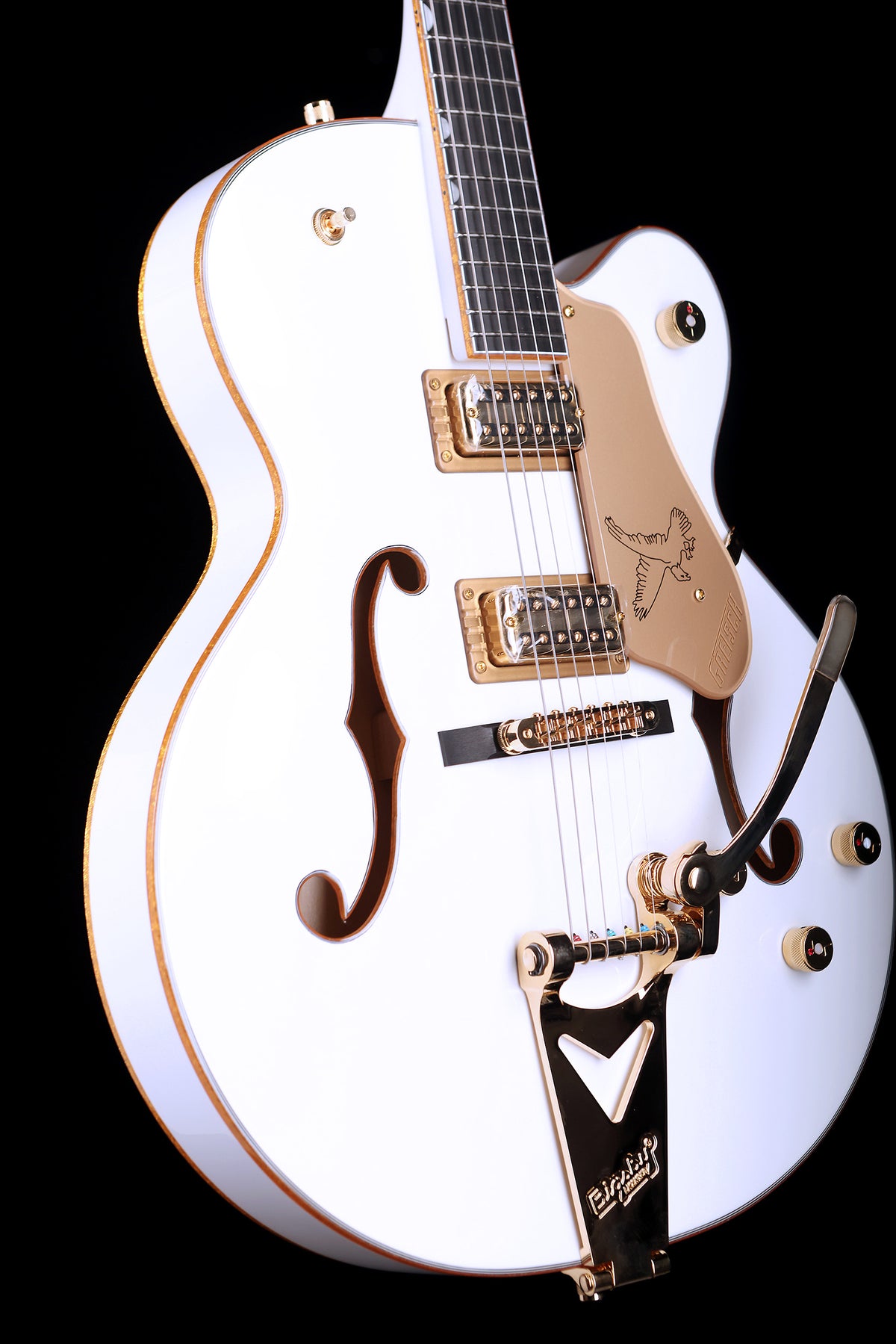 Gretsch Synchromatic Falcon Single-Cut with Bigsby &#39;Snowcrest White&#39; Electric Guitar - Acoustic Centre Music Store, Melbourne Australia