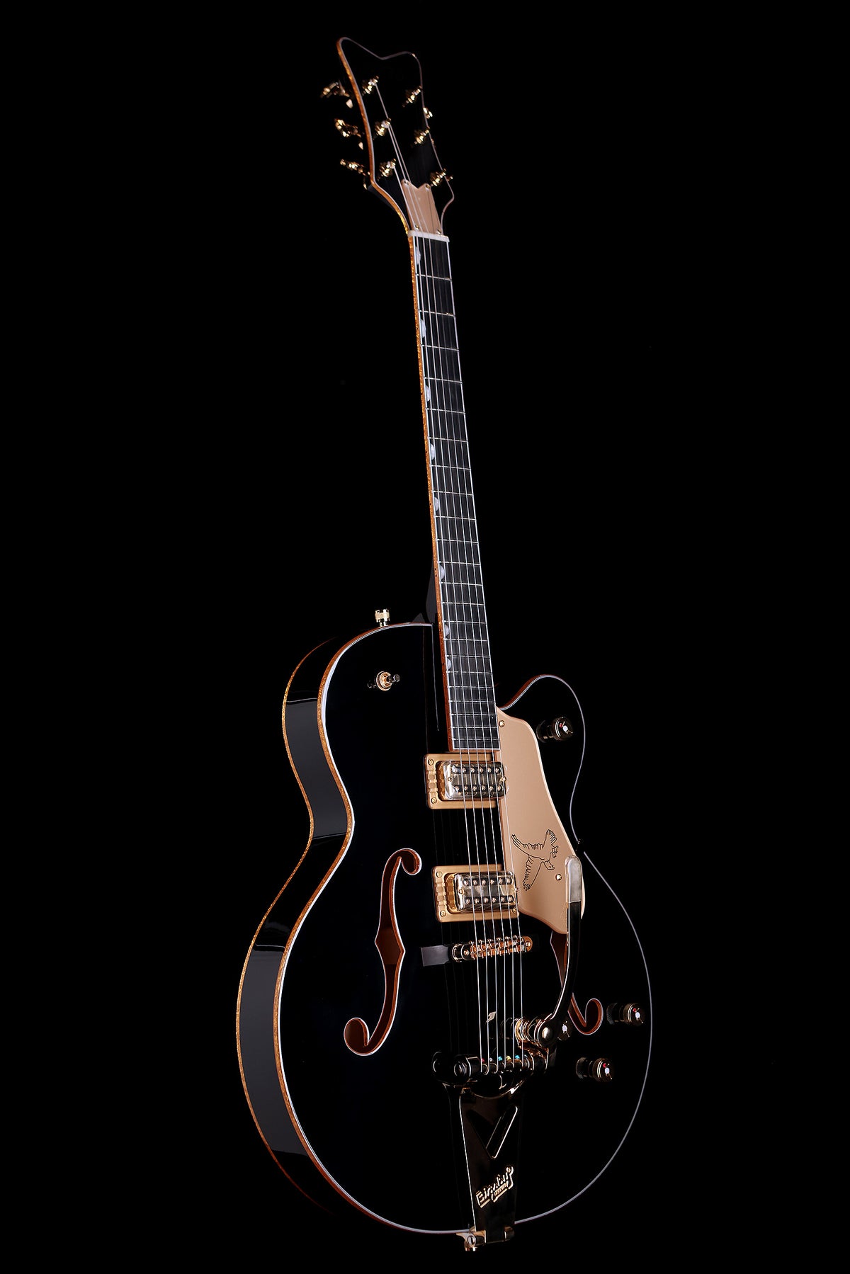 Gretsch Synchromatic Falcon Single-Cut with Bigsby &#39;Black&#39; Electric Guitar - Acoustic Centre Music Store, Melbourne Australia