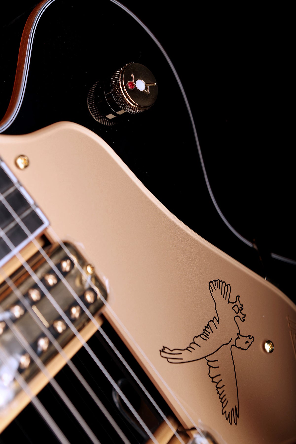 Gretsch Synchromatic Falcon Single-Cut with Bigsby &#39;Black&#39; Electric Guitar - Acoustic Centre Music Store, Melbourne Australia