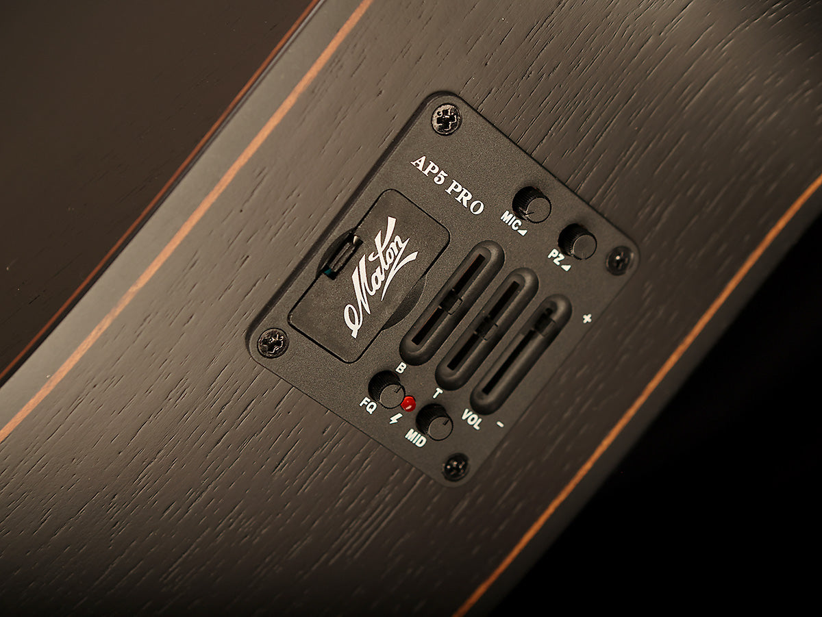 Maton SRS808 Custom 'Ghost Black' Acoustic Electric Guitar - Acoustic Centre Music Store, Melbourne Australia