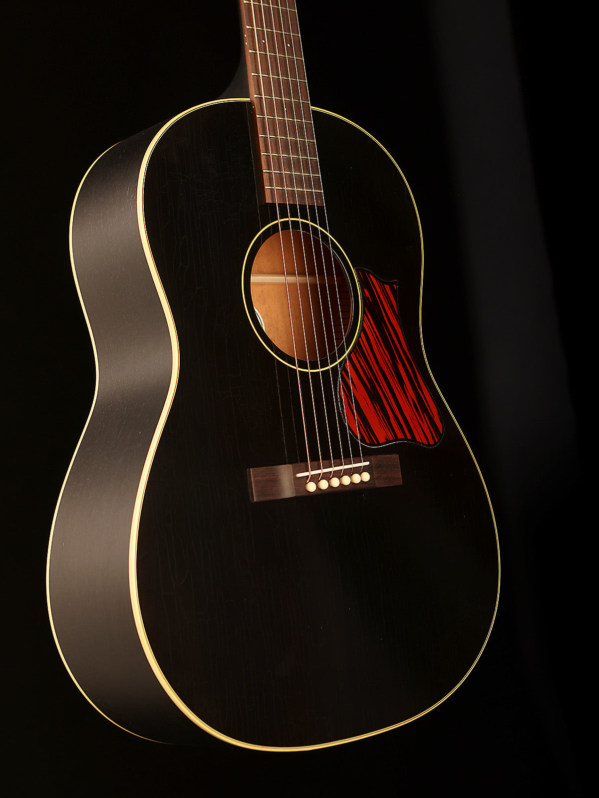Iris OG &#39;Relic Blacktop&#39; Acoustic Guitar - Acoustic Centre Music Store, Melbourne Australia