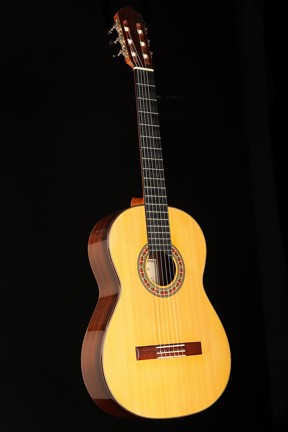Lester Devoe 1997 Negra Flamenco in case - Acoustic Centre Music Store, Melbourne Australia