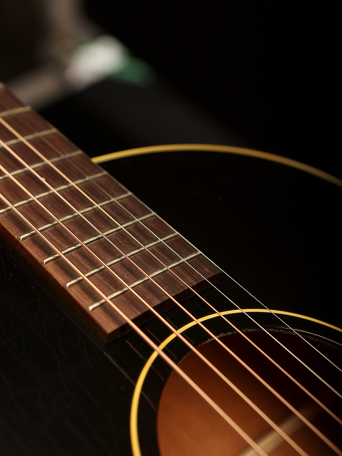 Iris OG &#39;Relic Blacktop&#39; Acoustic Guitar - Acoustic Centre Music Store, Melbourne Australia